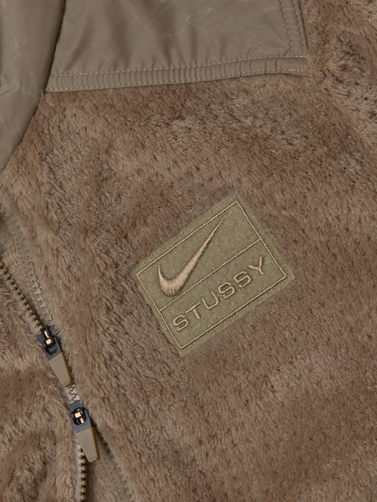 x Stüssy High-Loft Jacket in Pinenut