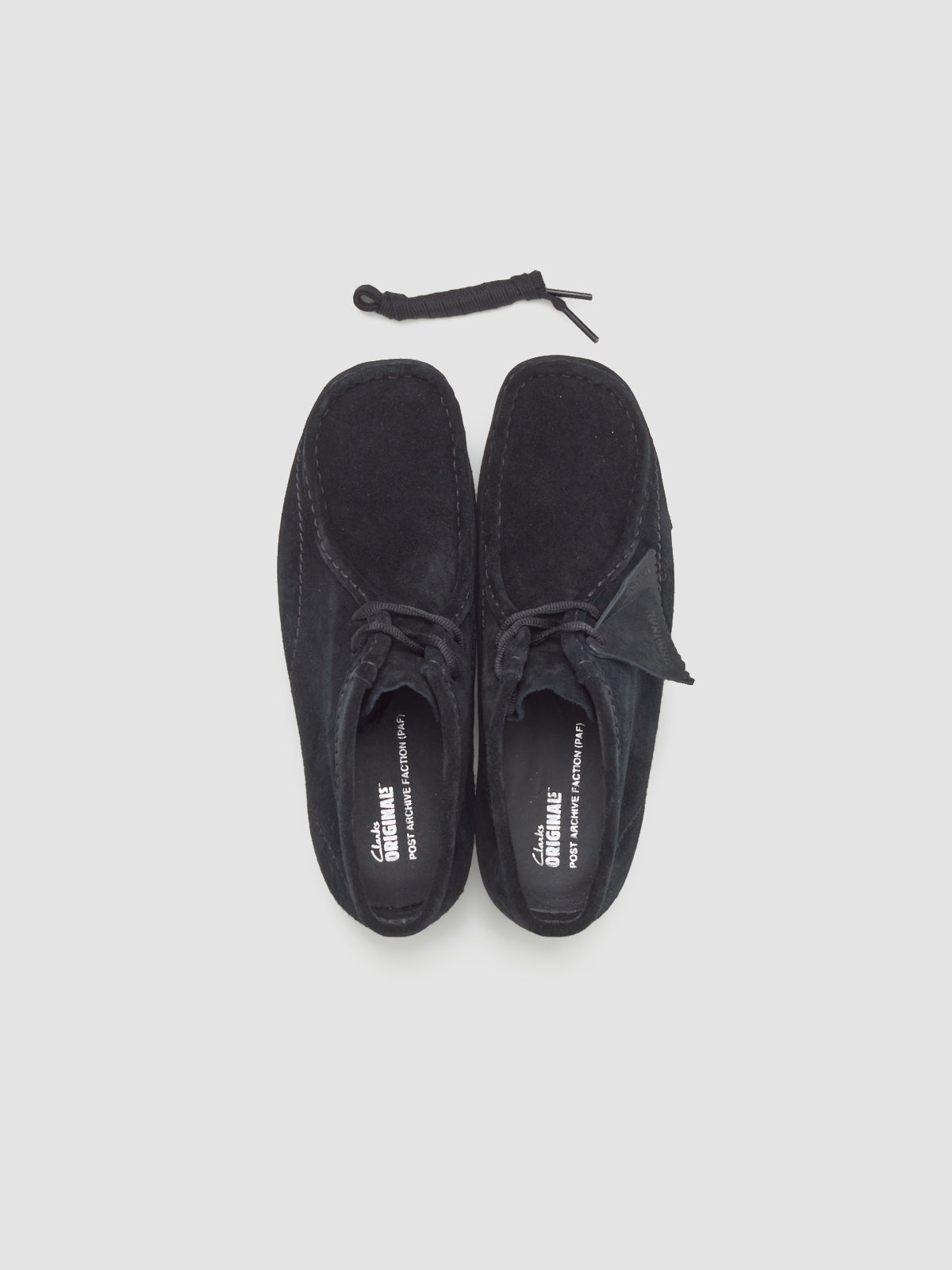 x PAF WallabeeBT Ankle Boots in Black & Suede