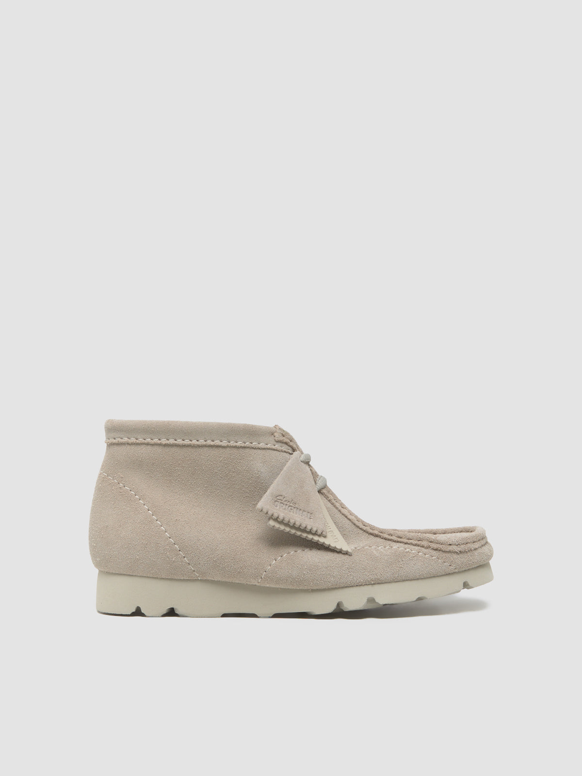 x PAF WallabeeBT Ankle Boots in Beige & Suede