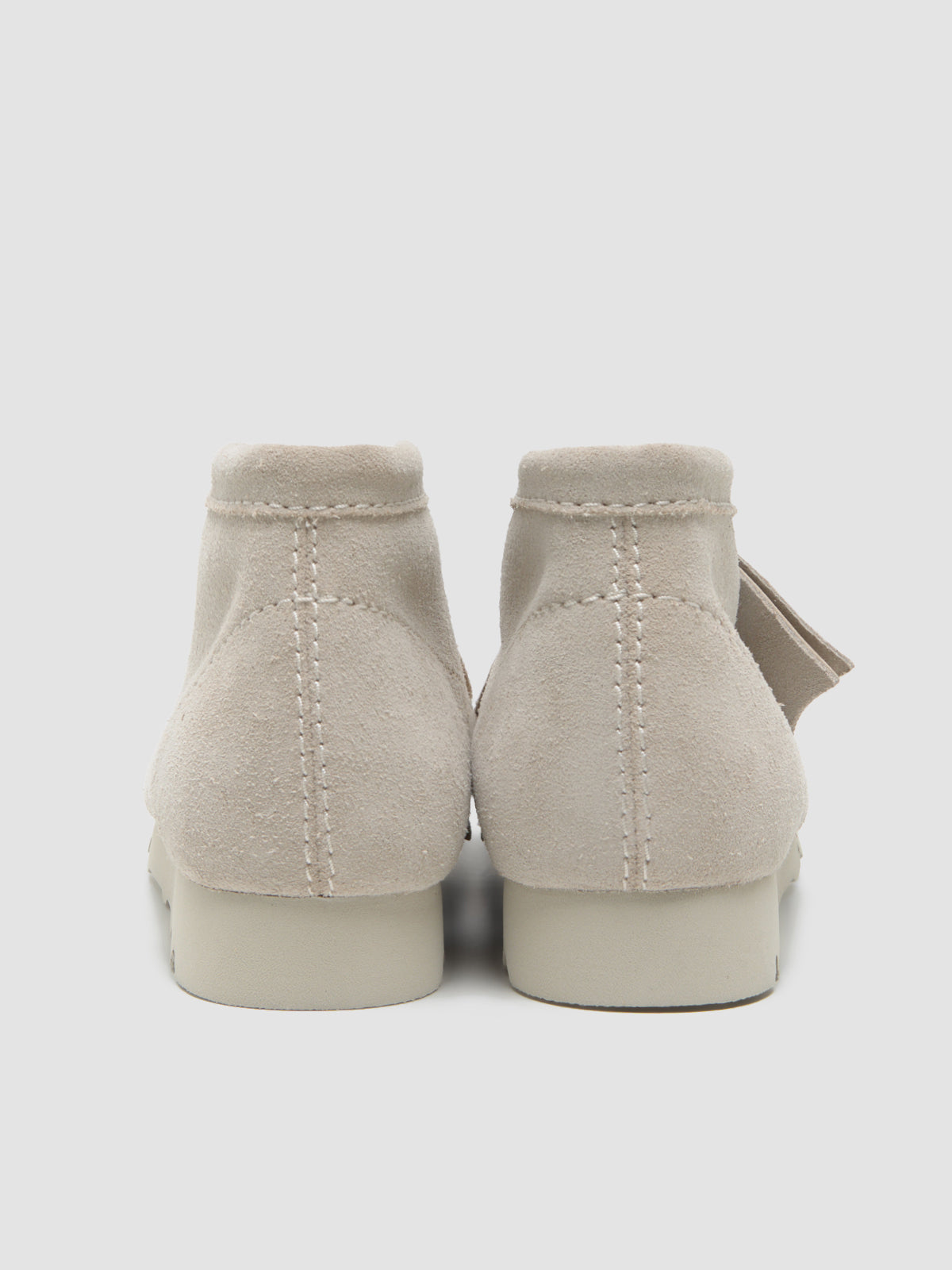 x PAF WallabeeBT Ankle Boots in Beige & Suede