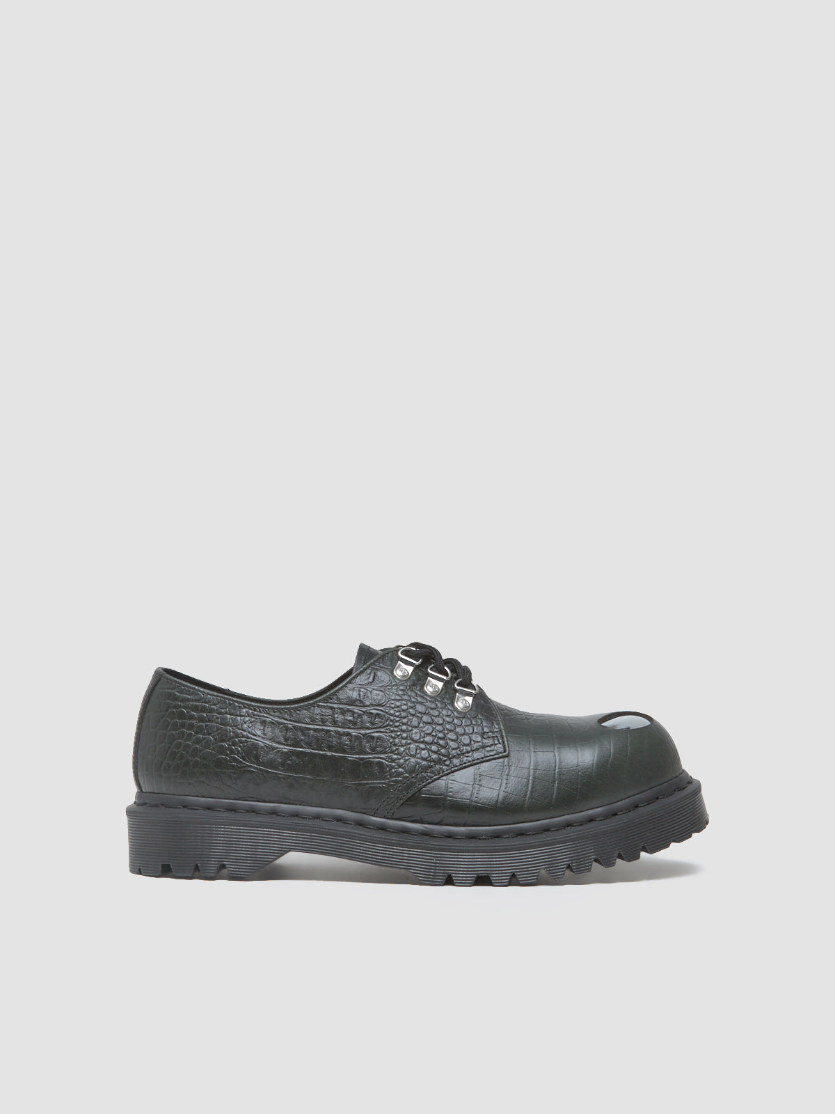 1461 Steel Toe Boot in Forest Green