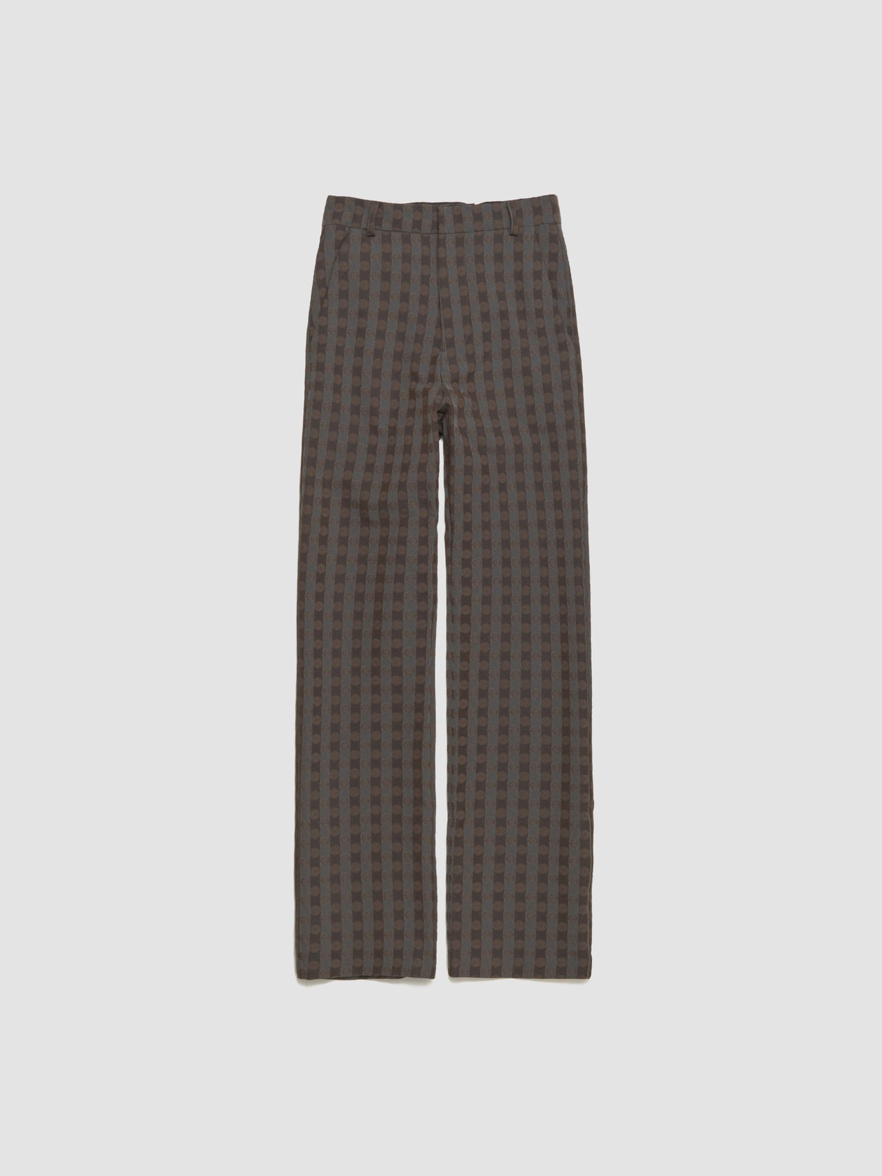 Ordered Tailored Trousers in Brown