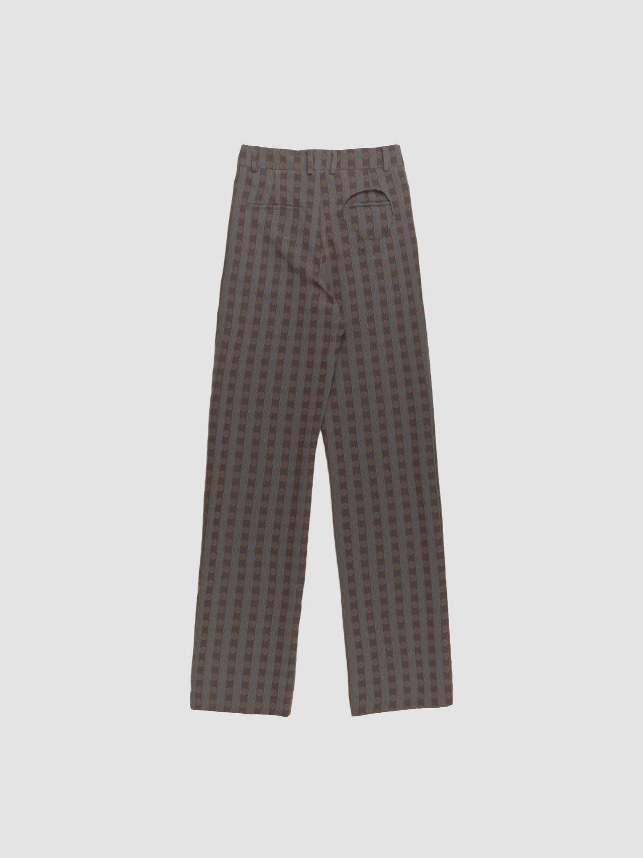 Ordered Tailored Trousers in Brown