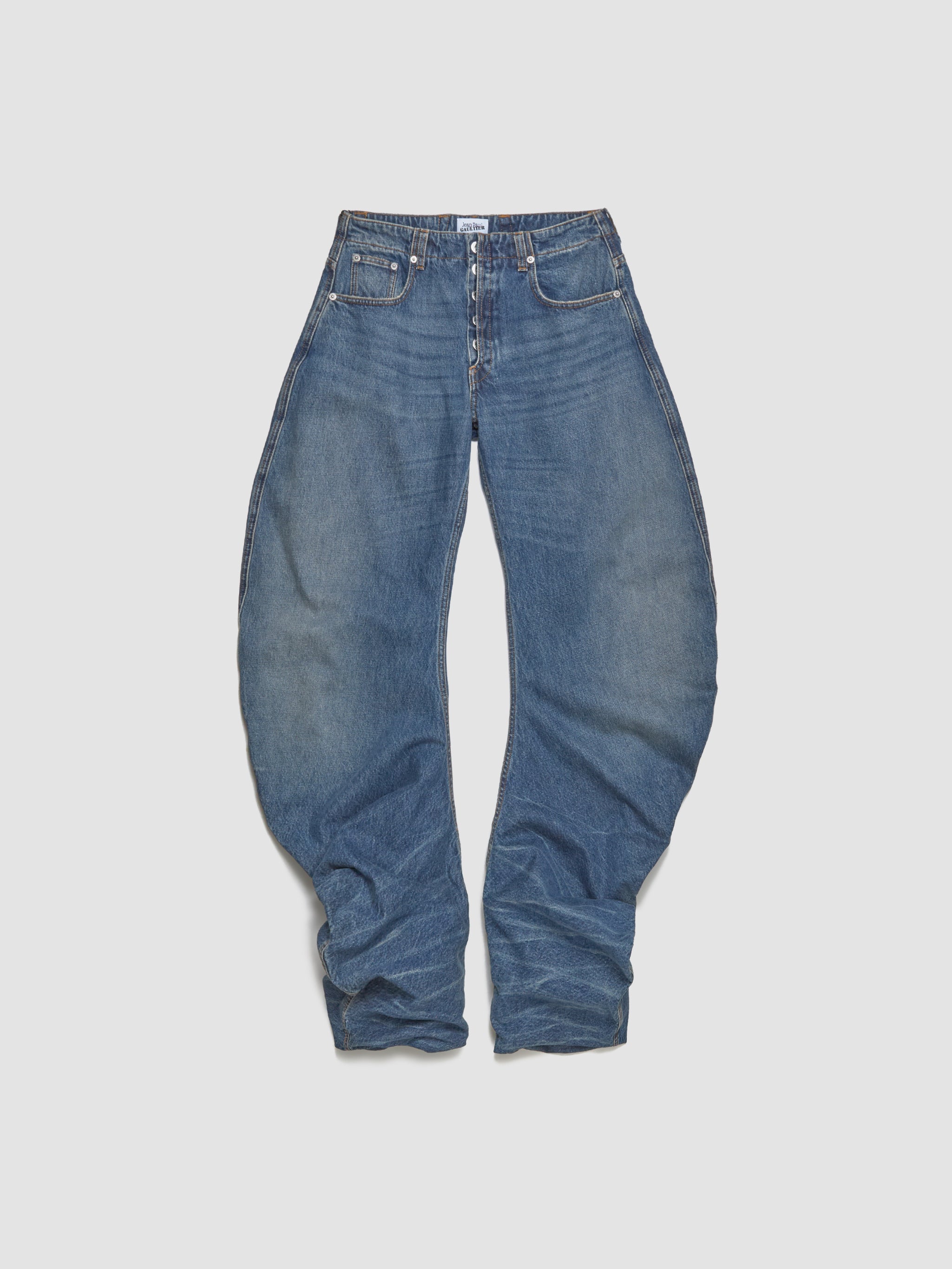 Oversize Fit Jeans in Vintage Blue