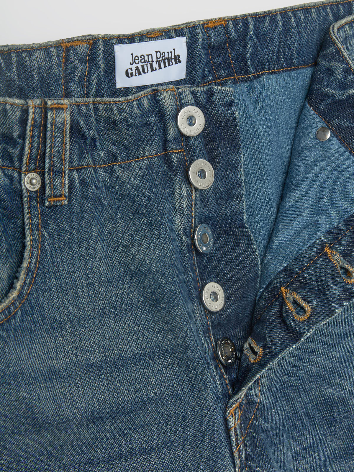 Oversize Fit Jeans in Vintage Blue