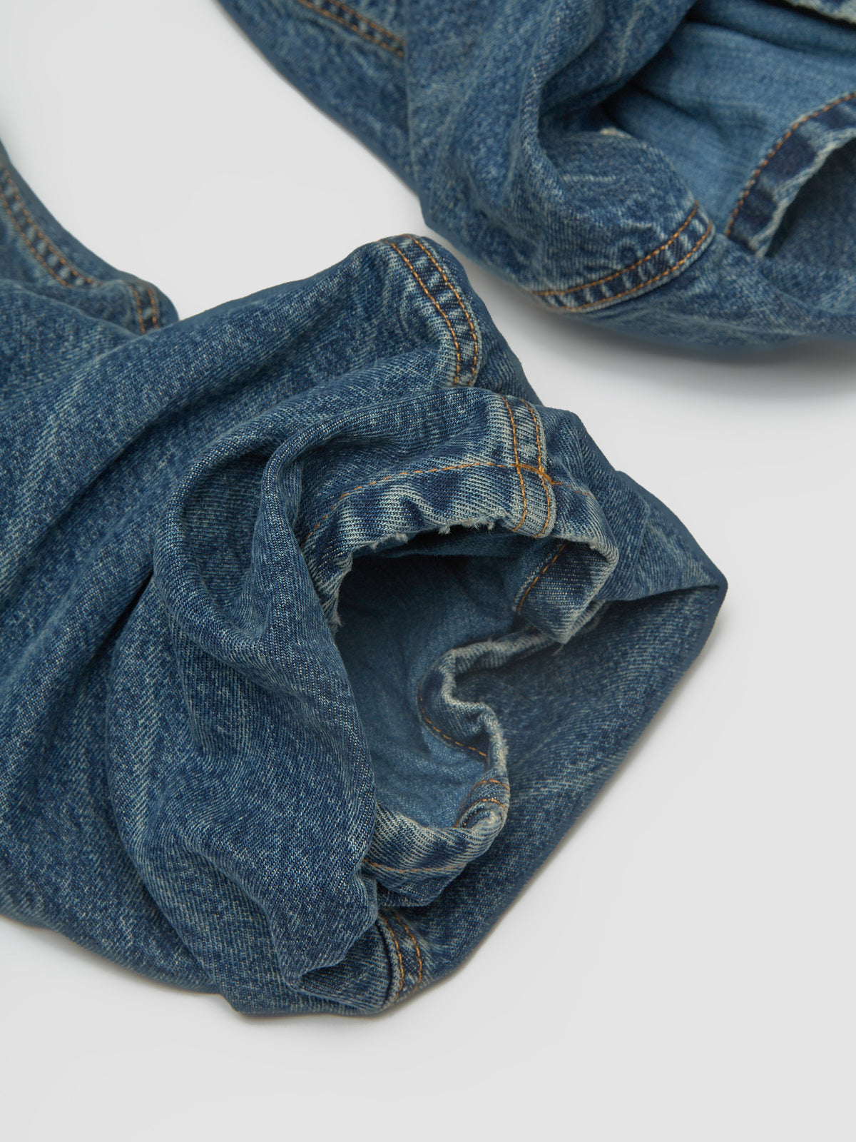 Oversize Fit Jeans in Vintage Blue