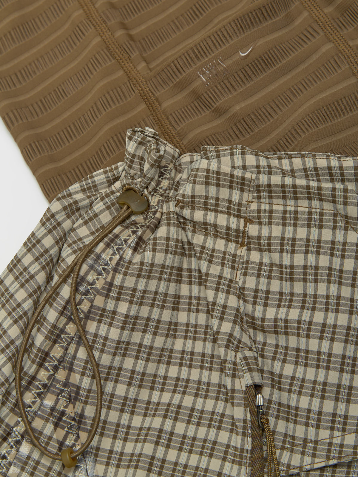 x KNWLS Joan Skirt in Yukon Brown & Rattan