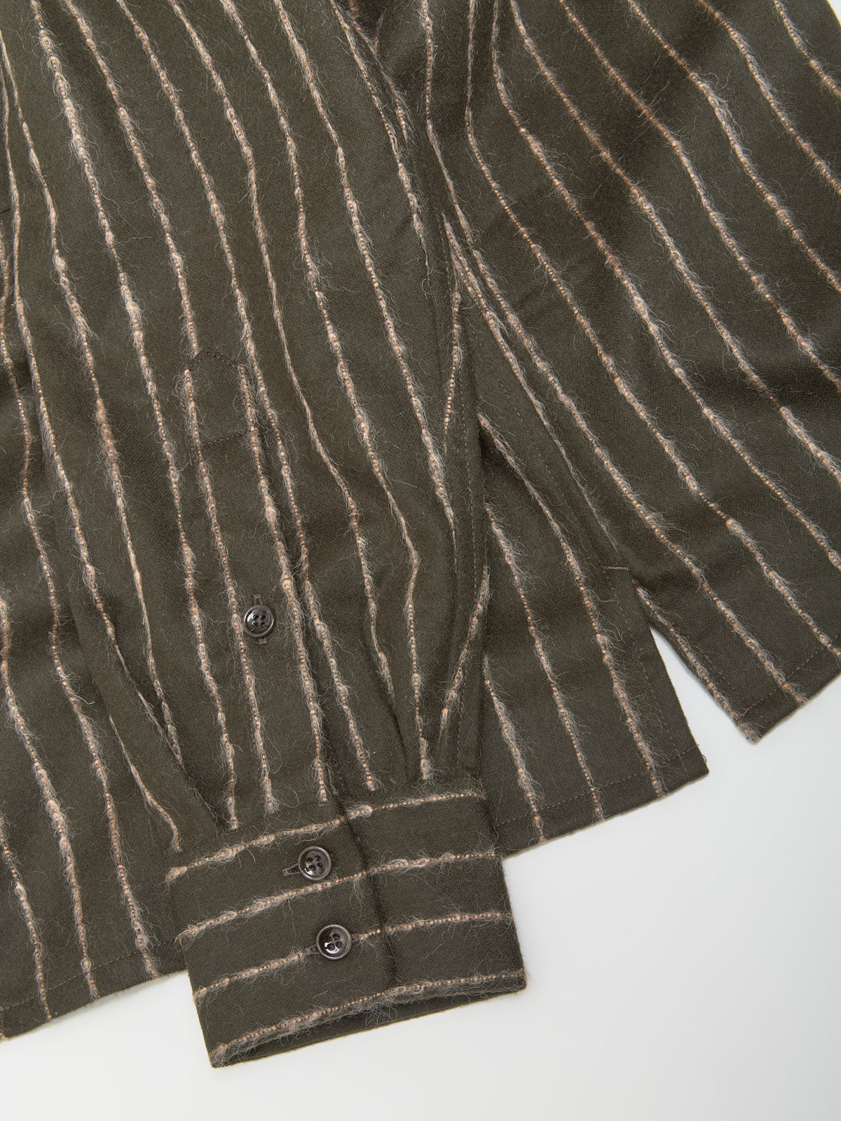 Gusto Shirt in Salmon Stripe
