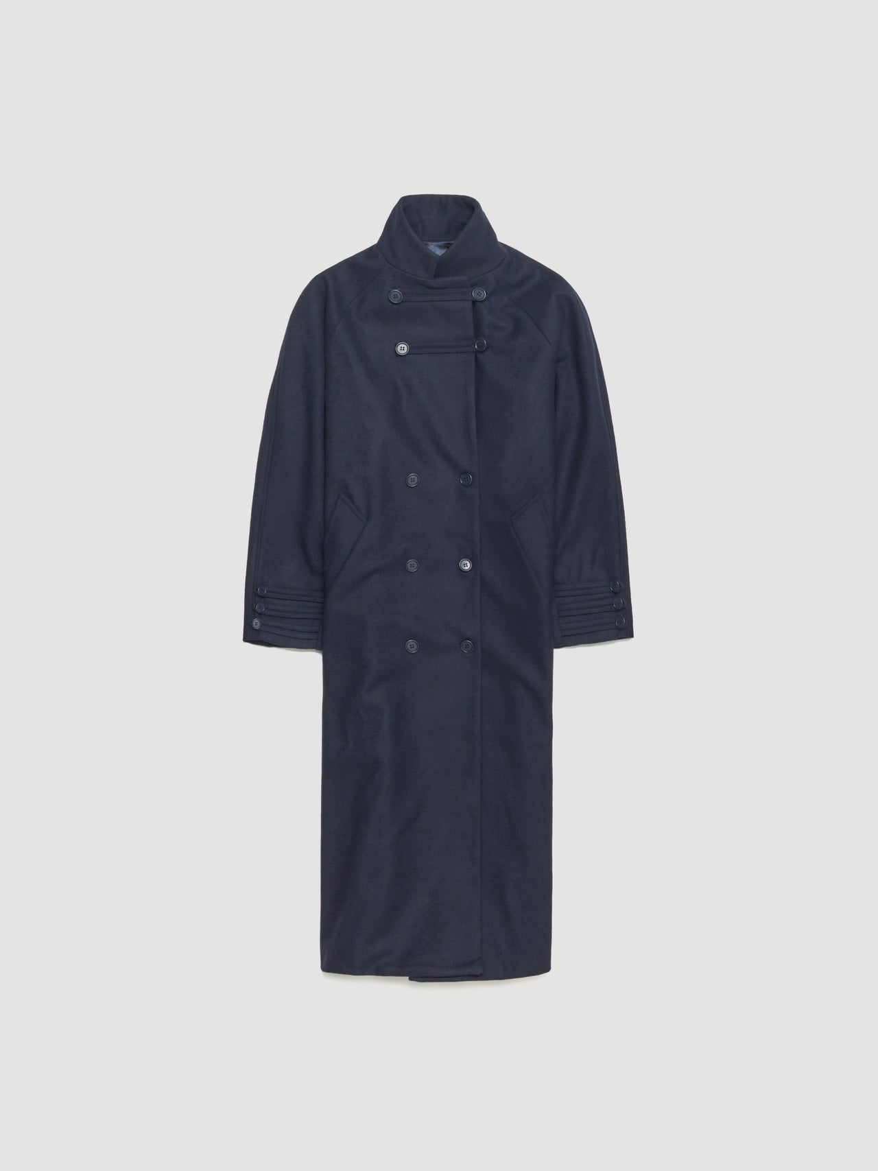 Debo Coat in Navy