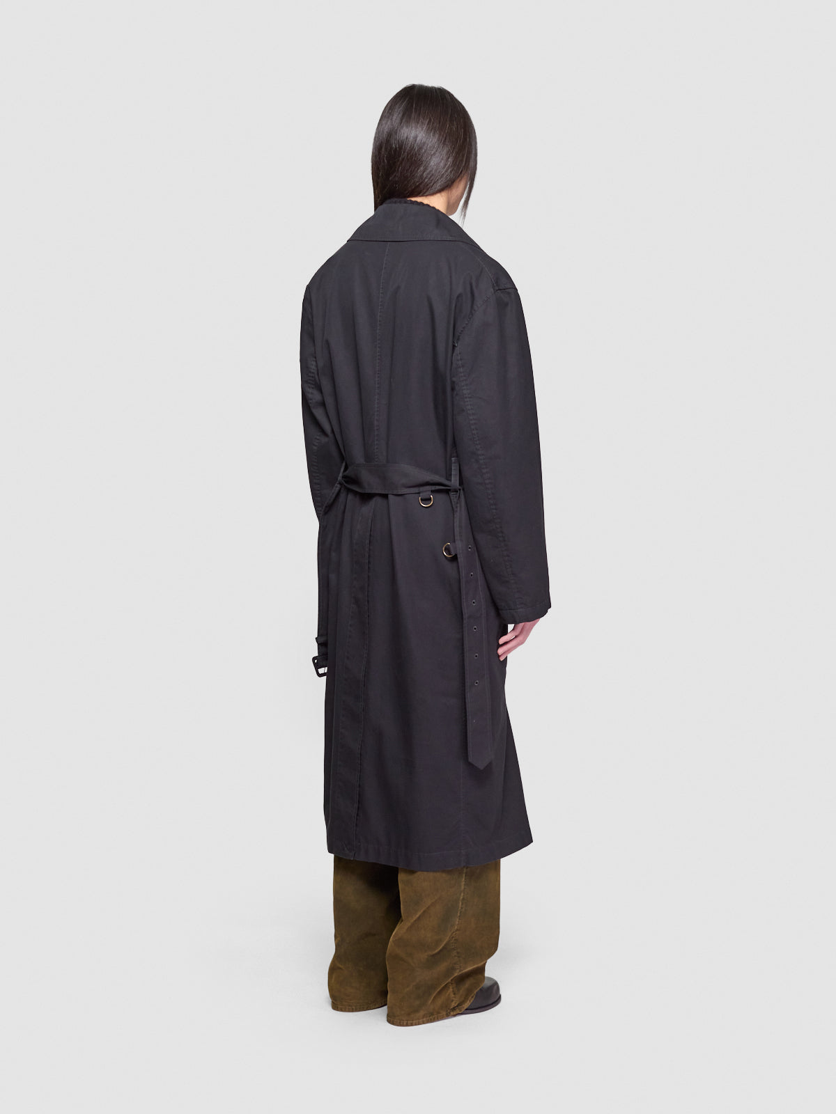 Trench Coat in Black