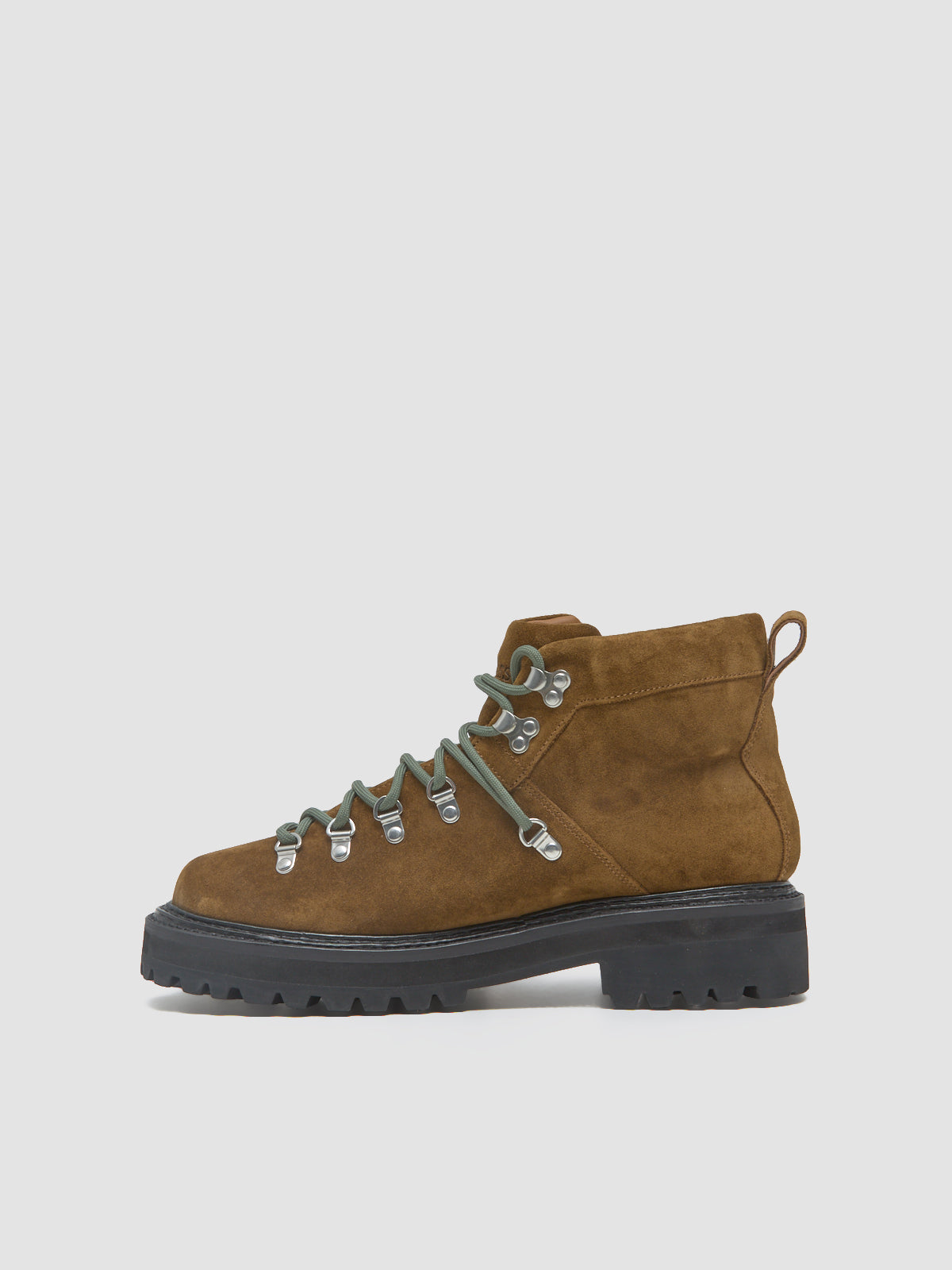 Mason Alpine Boot in Mid Brown Suede