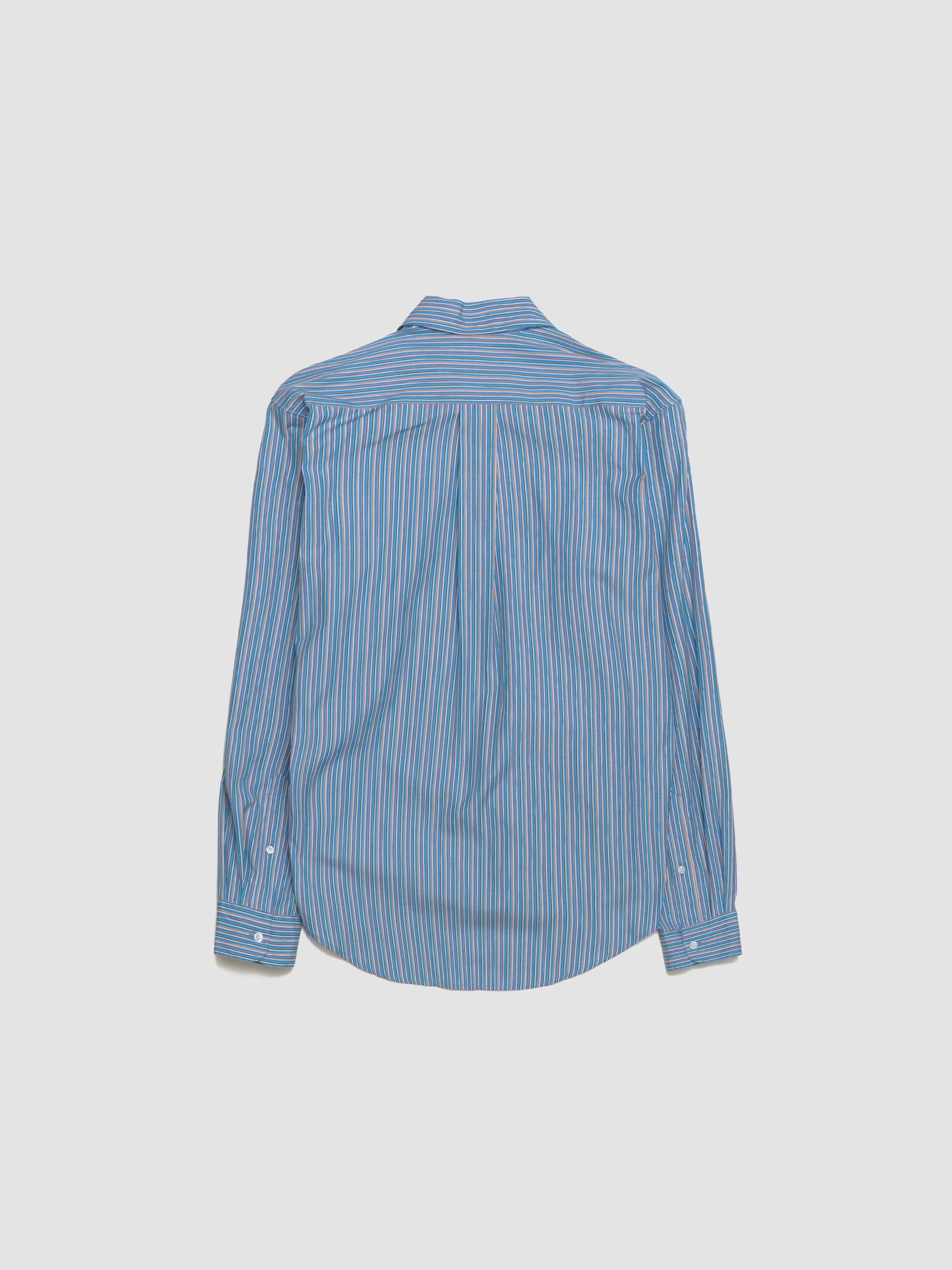 Classic Shirt in Blue & Orange