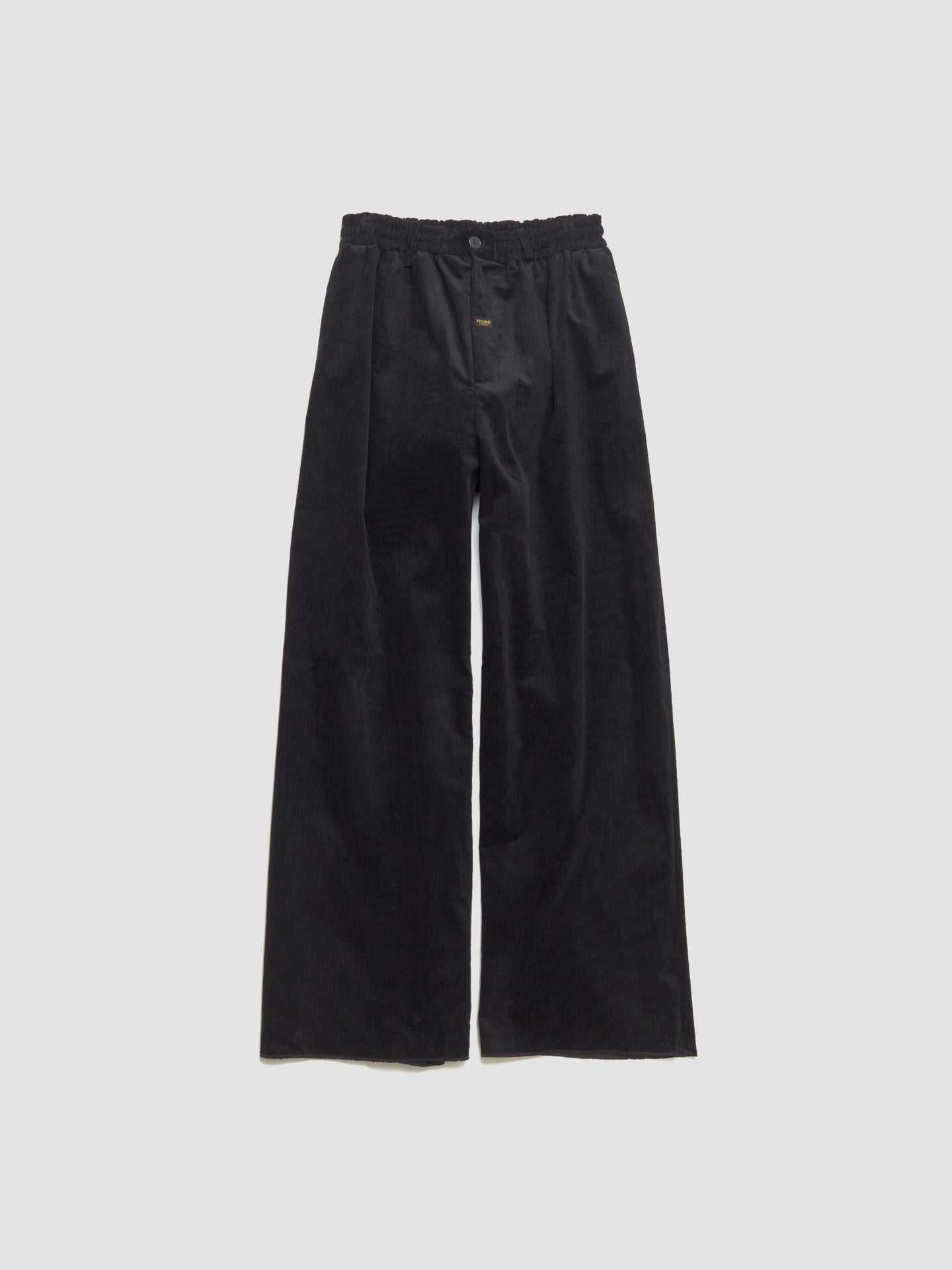 Extreme Wide Leg Tailored Trousers in Black