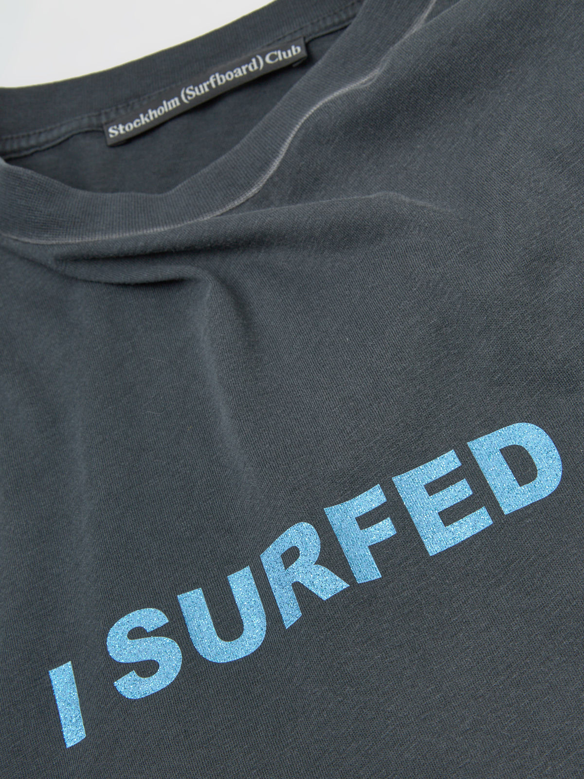 Box Glitter Printed T-Shirt in Black