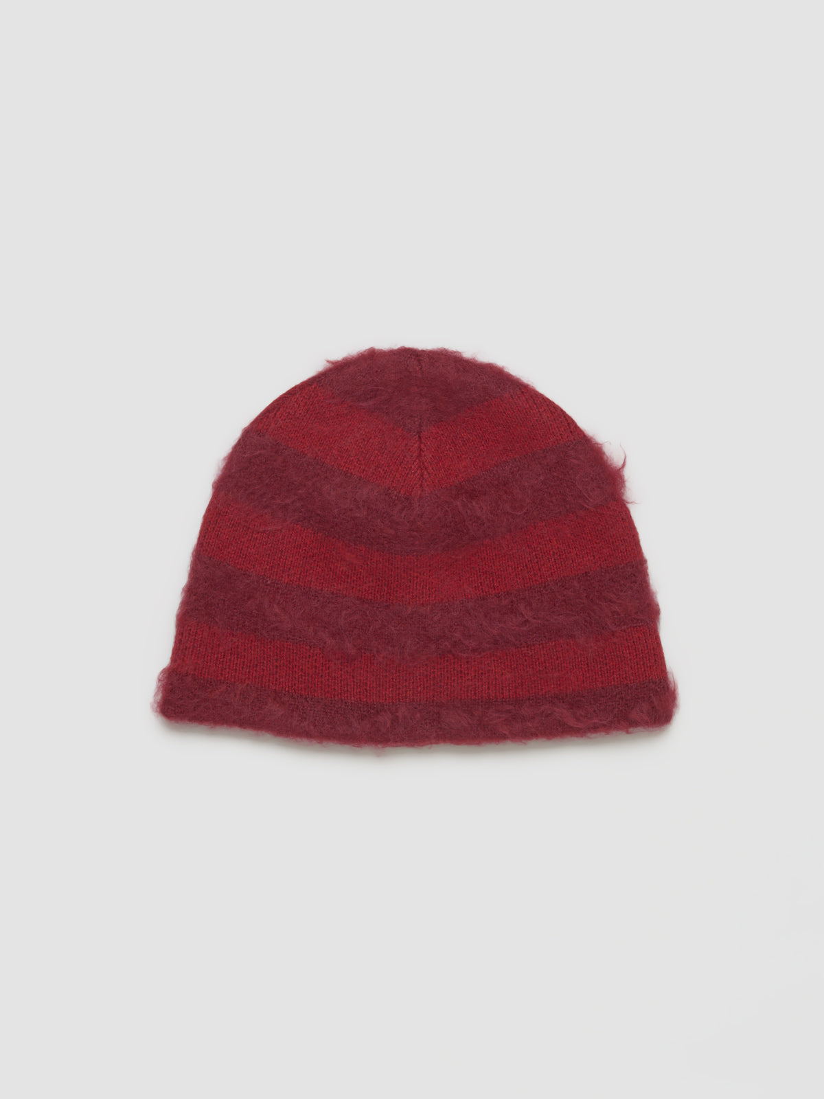 Gas Striped Beanie in Red Stripe