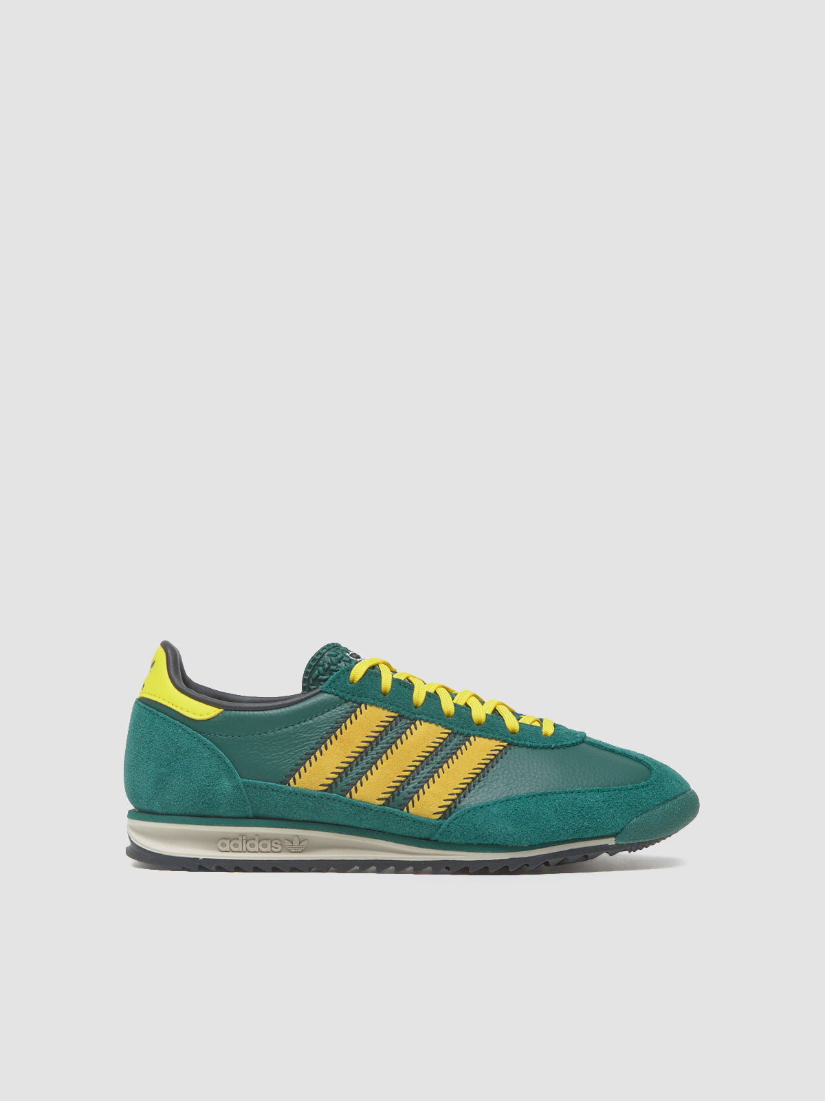 WMNS SL 72 OG Sneaker in Collegiate Green & Yellow