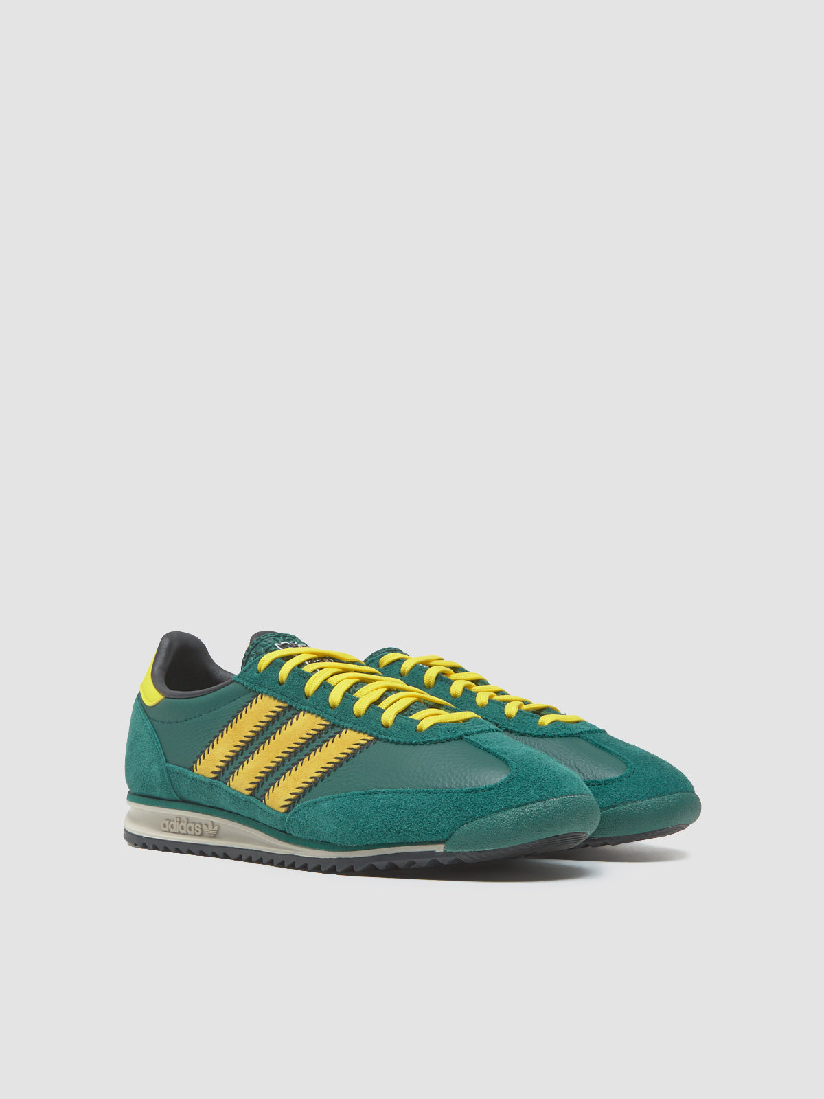 WMNS SL 72 OG Sneaker in Collegiate Green & Yellow