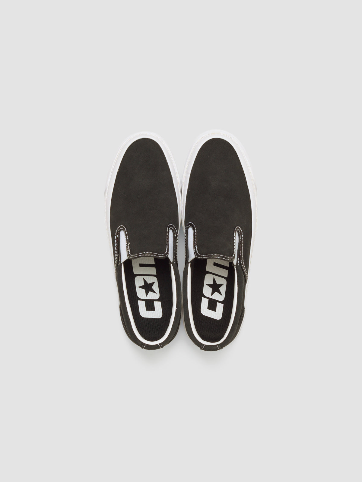 One Star CC Pro Slip-On Sneaker in Black & White