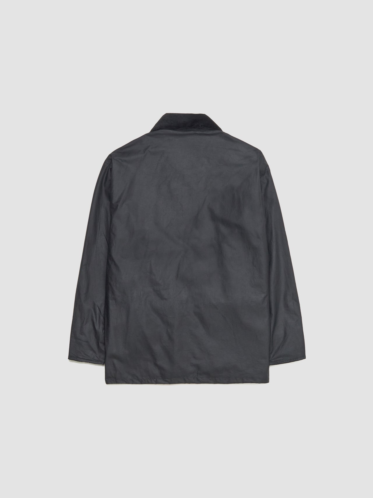 Waxed Ripstop Leisure Jacket in Black