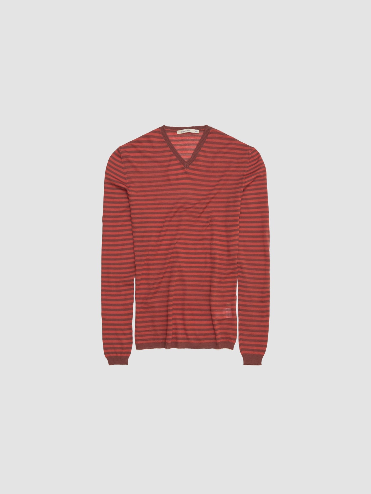 Iglú V-Neck Sweater in Red