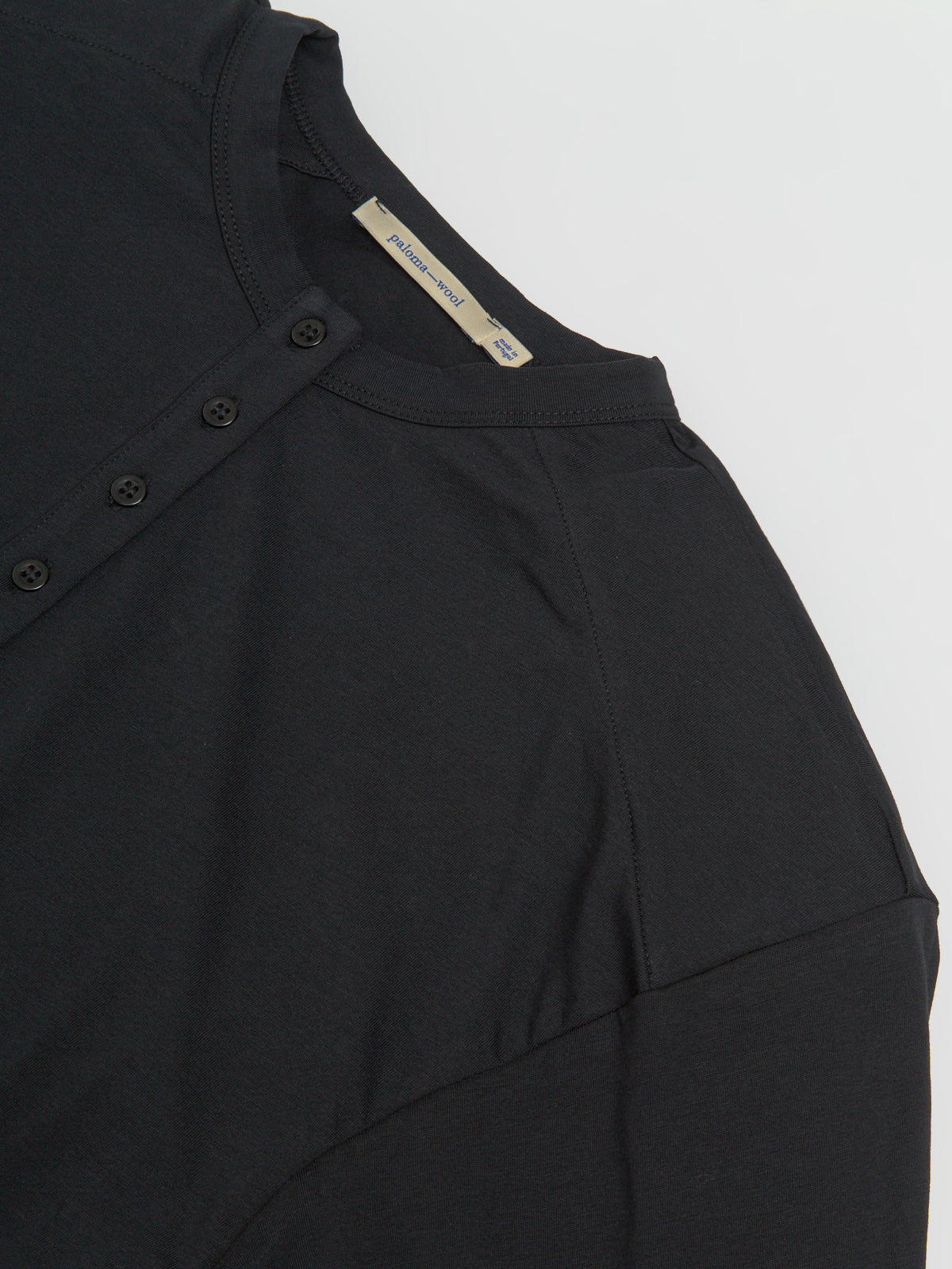 Ryno Long Sleeve Top in Black