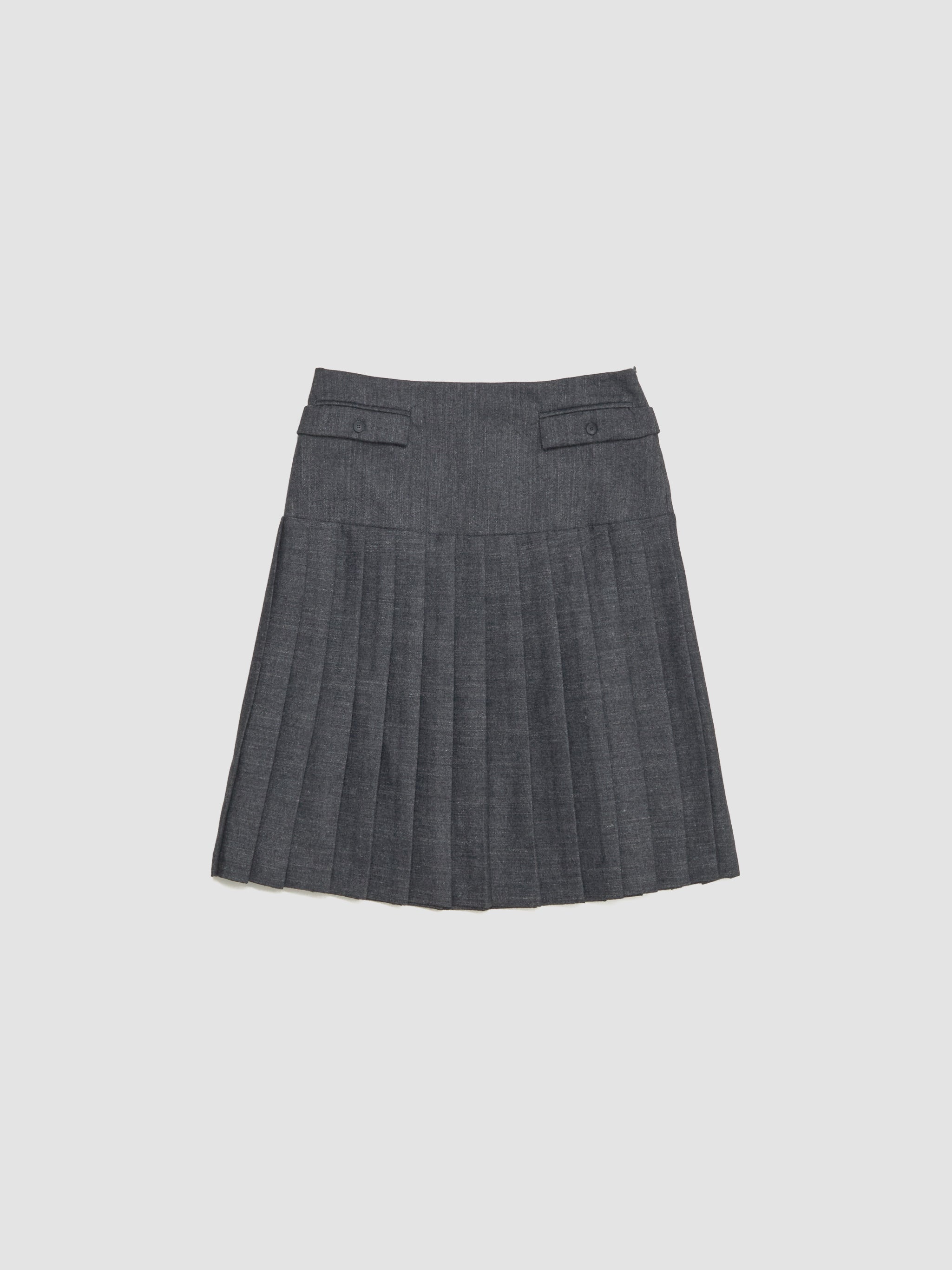 Plugin Midi Skirt in Grey