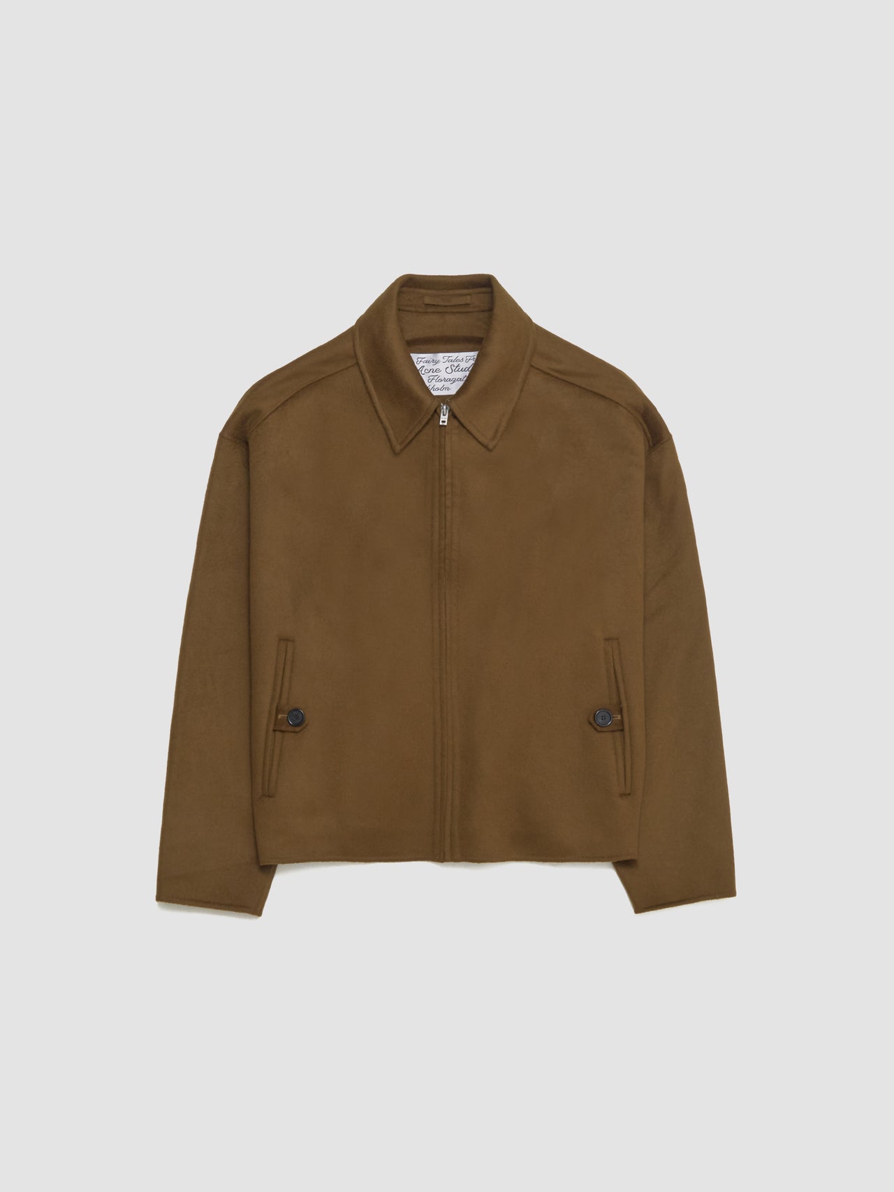 Jacket in Olive Green