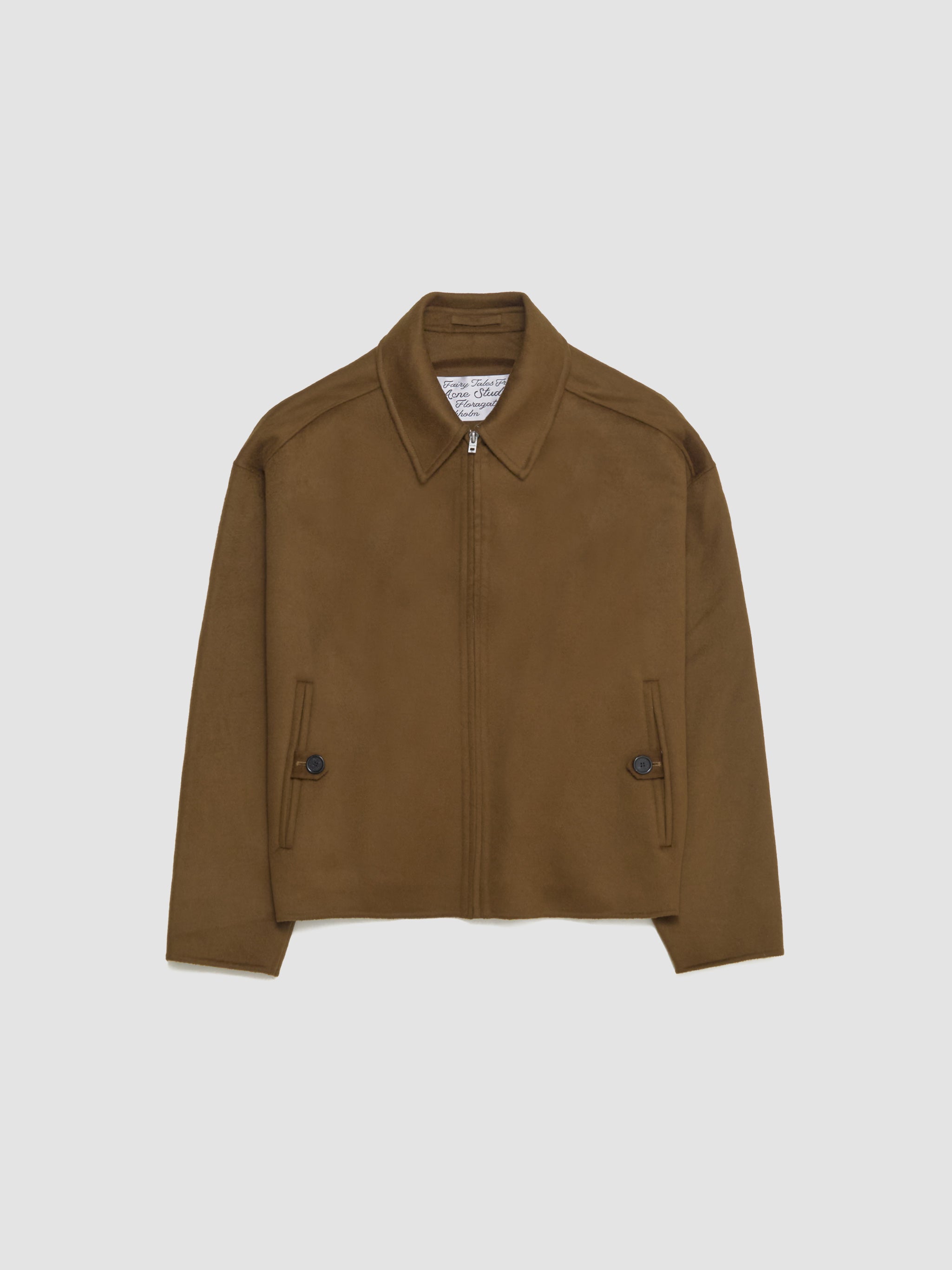 Jacket in Olive Green