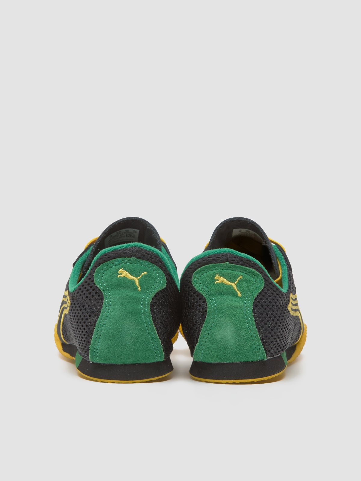 H-Street Sneaker in Black & Yellow Sizzle