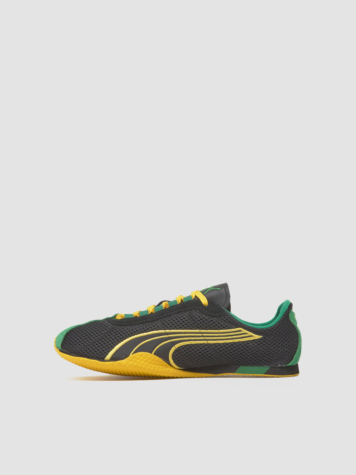 H-Street Sneaker in Black & Yellow Sizzle