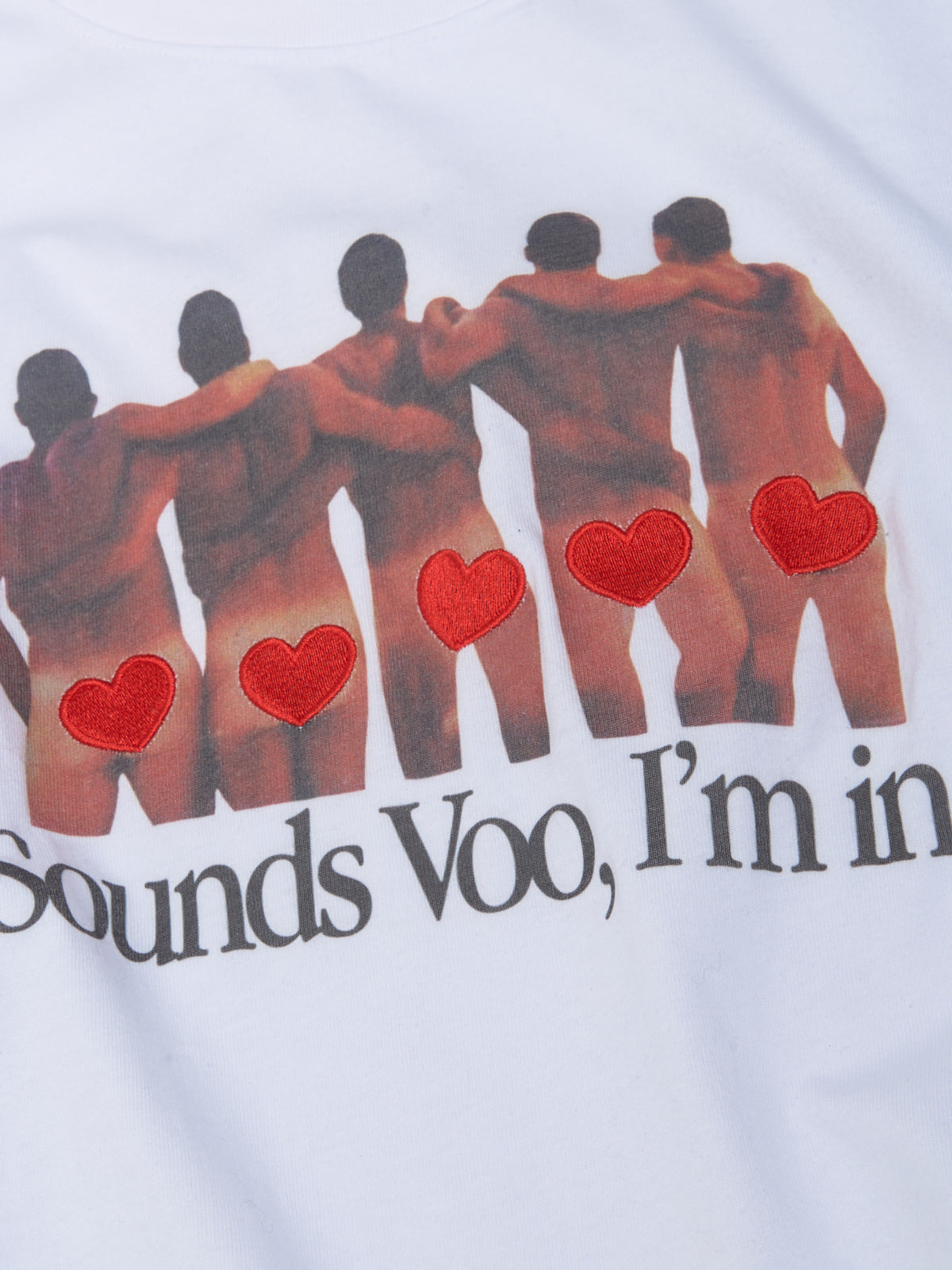 x VOO Sounds Voo, I'm In T-Shirt in White