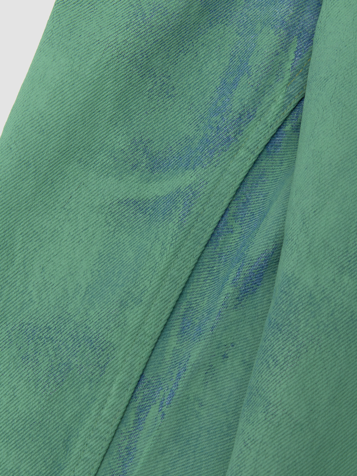 x Stockholm Surfboard Club Painted Bootcut Jeans in Green