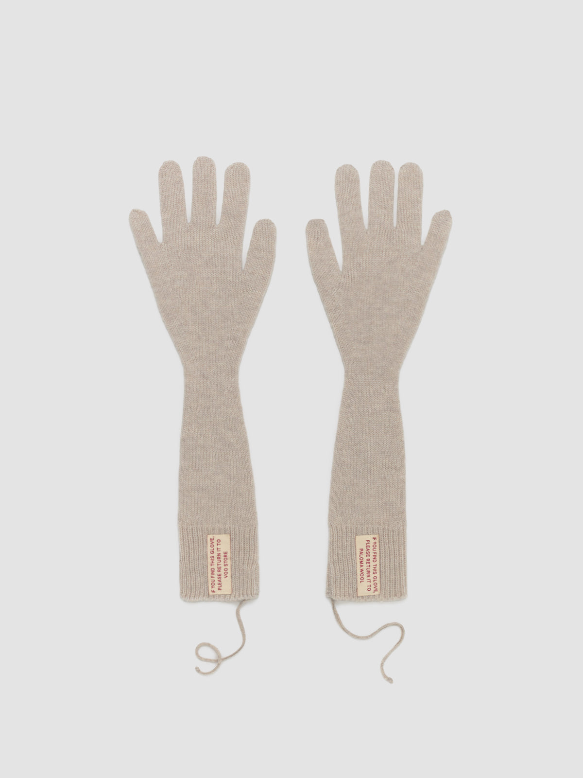 x Paloma Wool If You Find Please Return Gloves in Beige