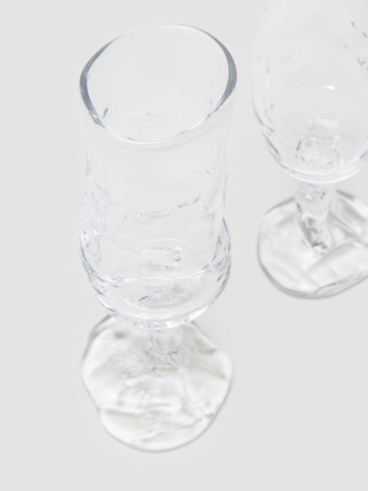 x VOO Set of Champagne Glasses in Transparent