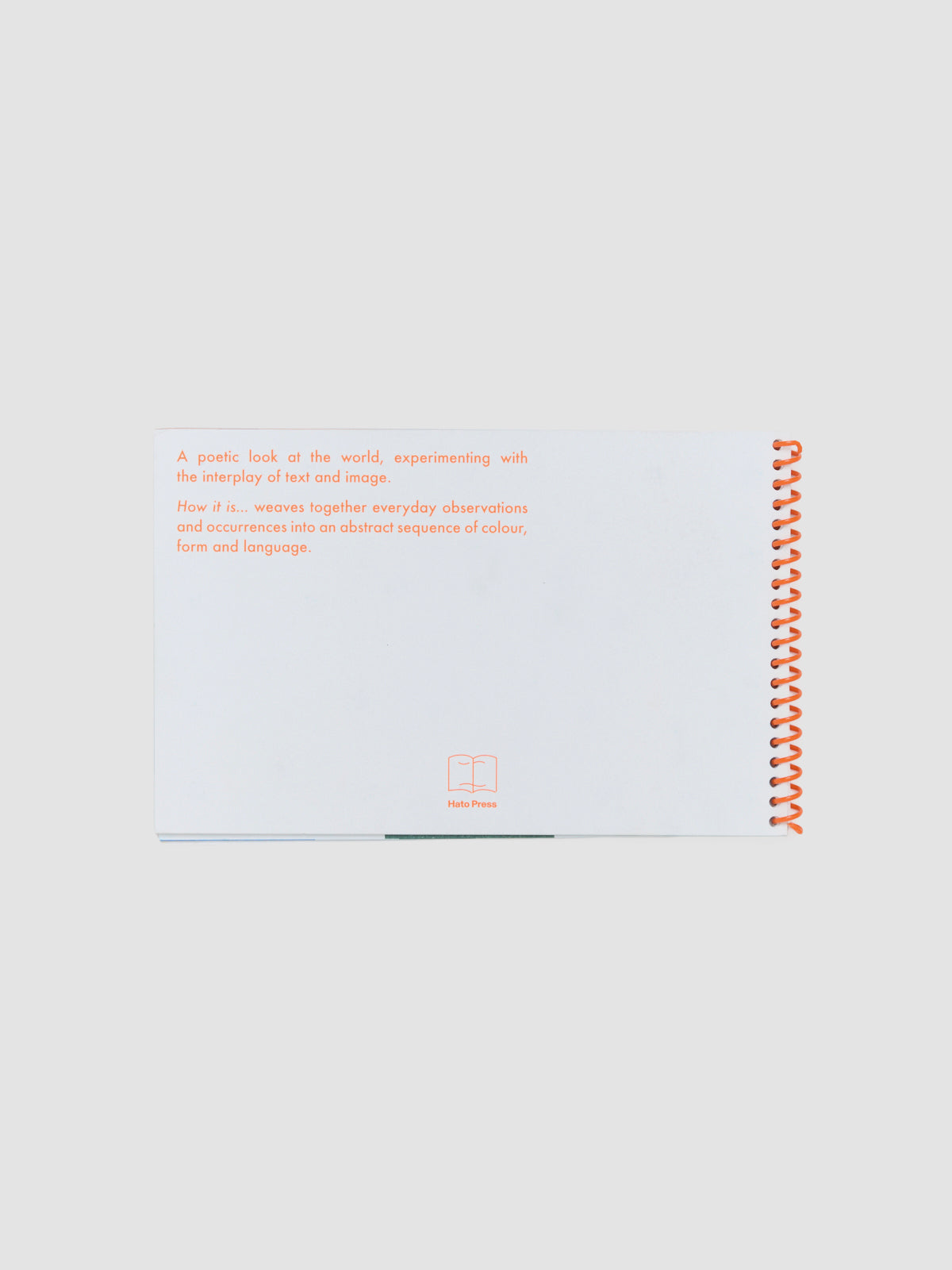 How it is... by Nicolas Burrows