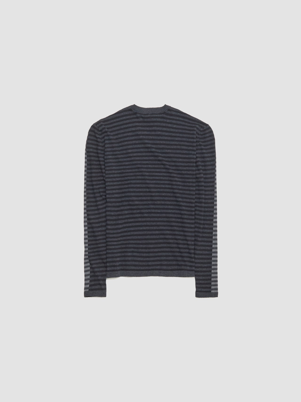 Diego Stripes Jumper in Grey & Black