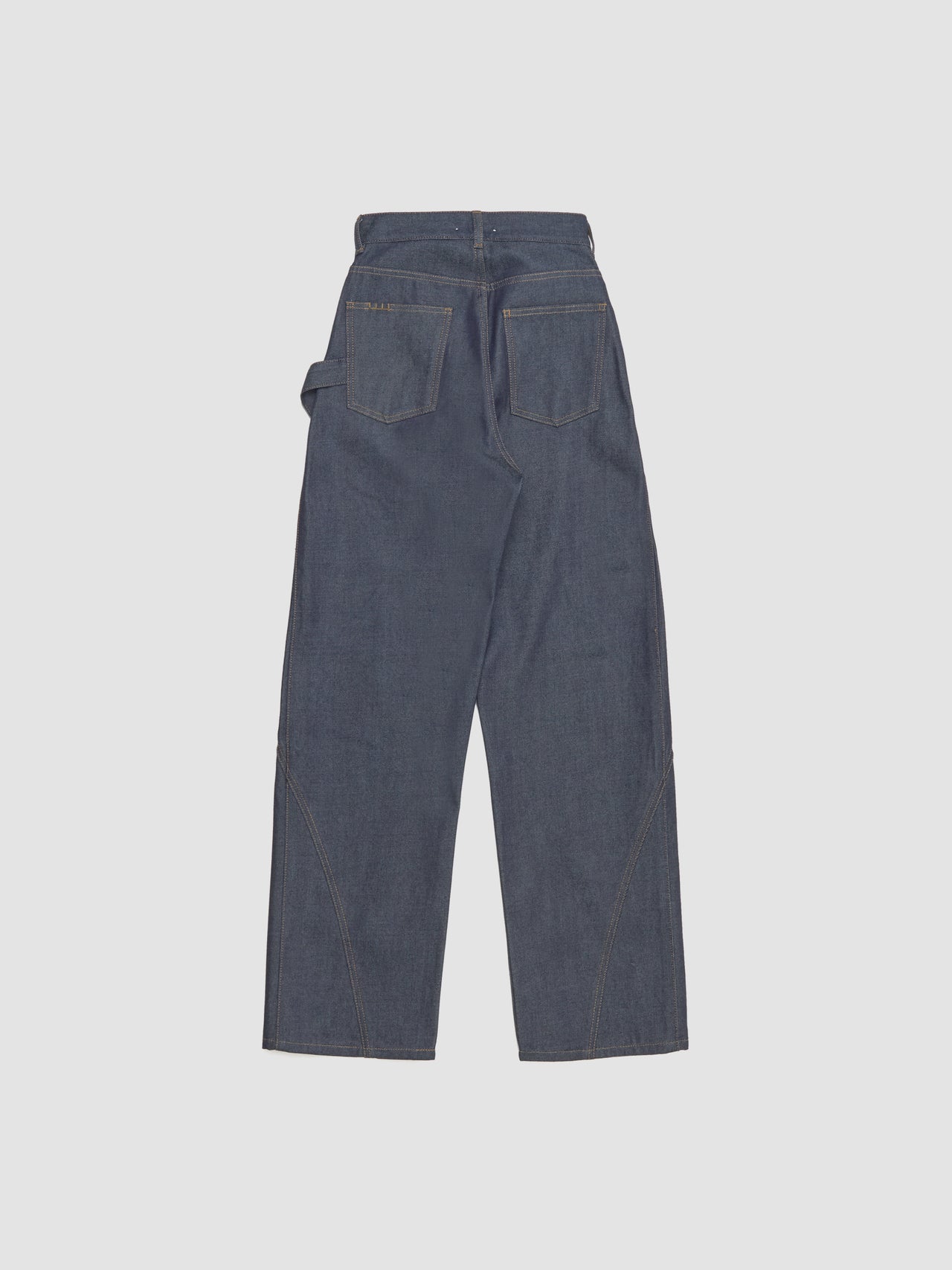 Twisted Workwear Jeans in Indigo