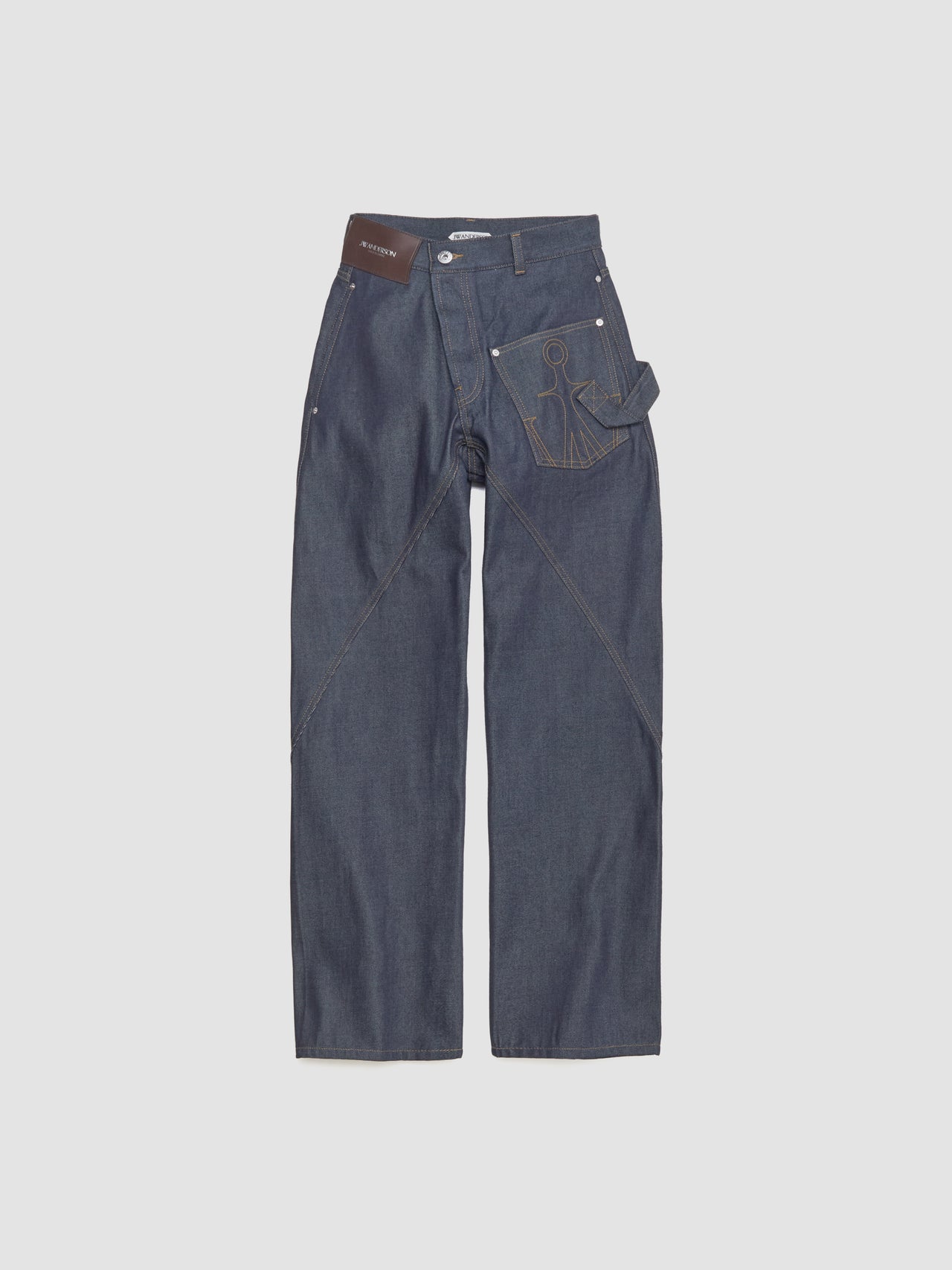 Twisted Workwear Jeans in Indigo