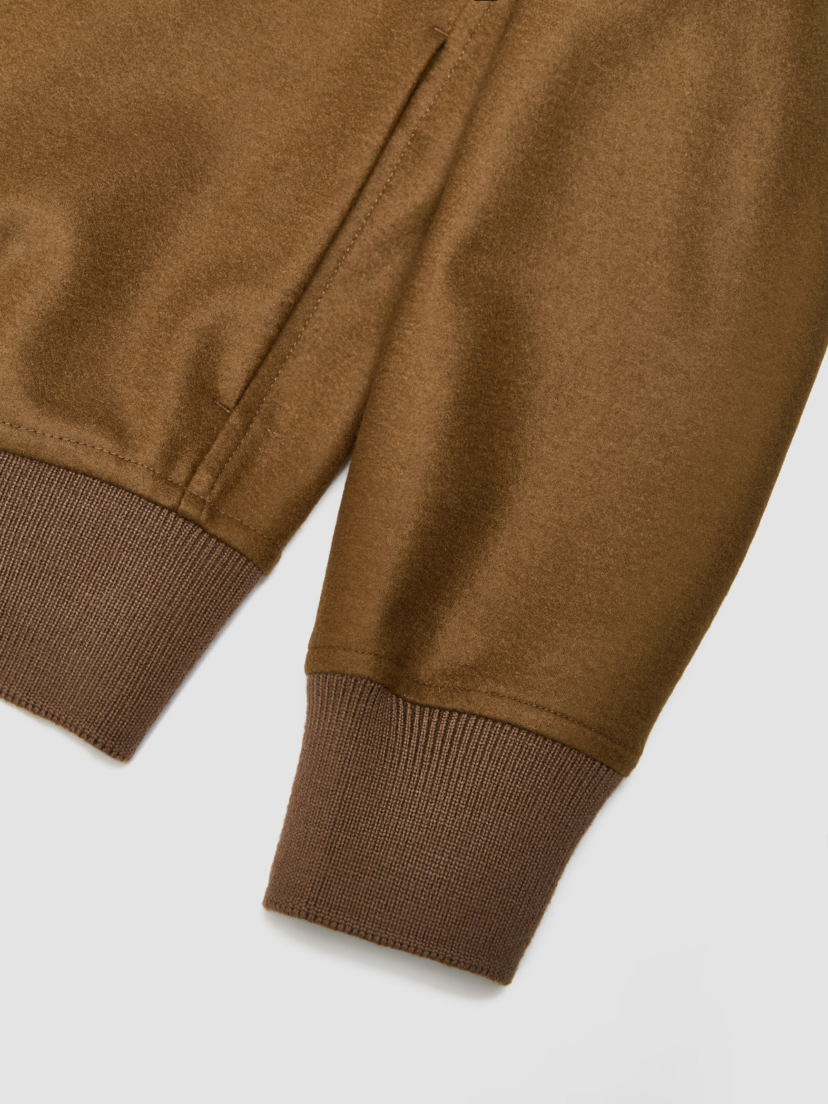 Zip-Up Sweatshirt in Cinnamon