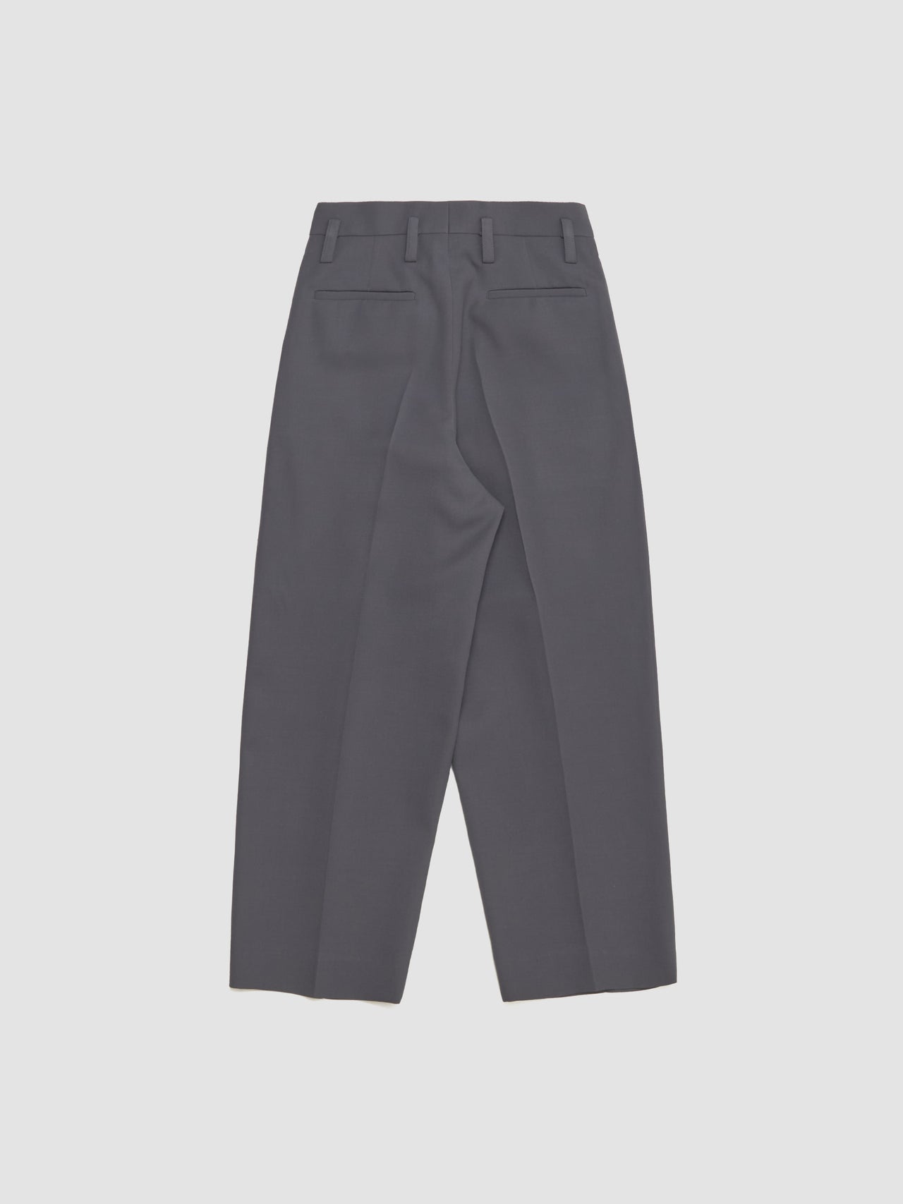 Pleated Trousers in Fog