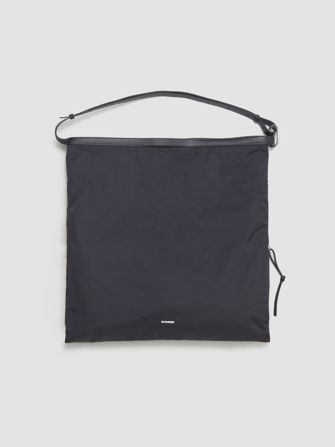 Soft Rolled Hobo in Black