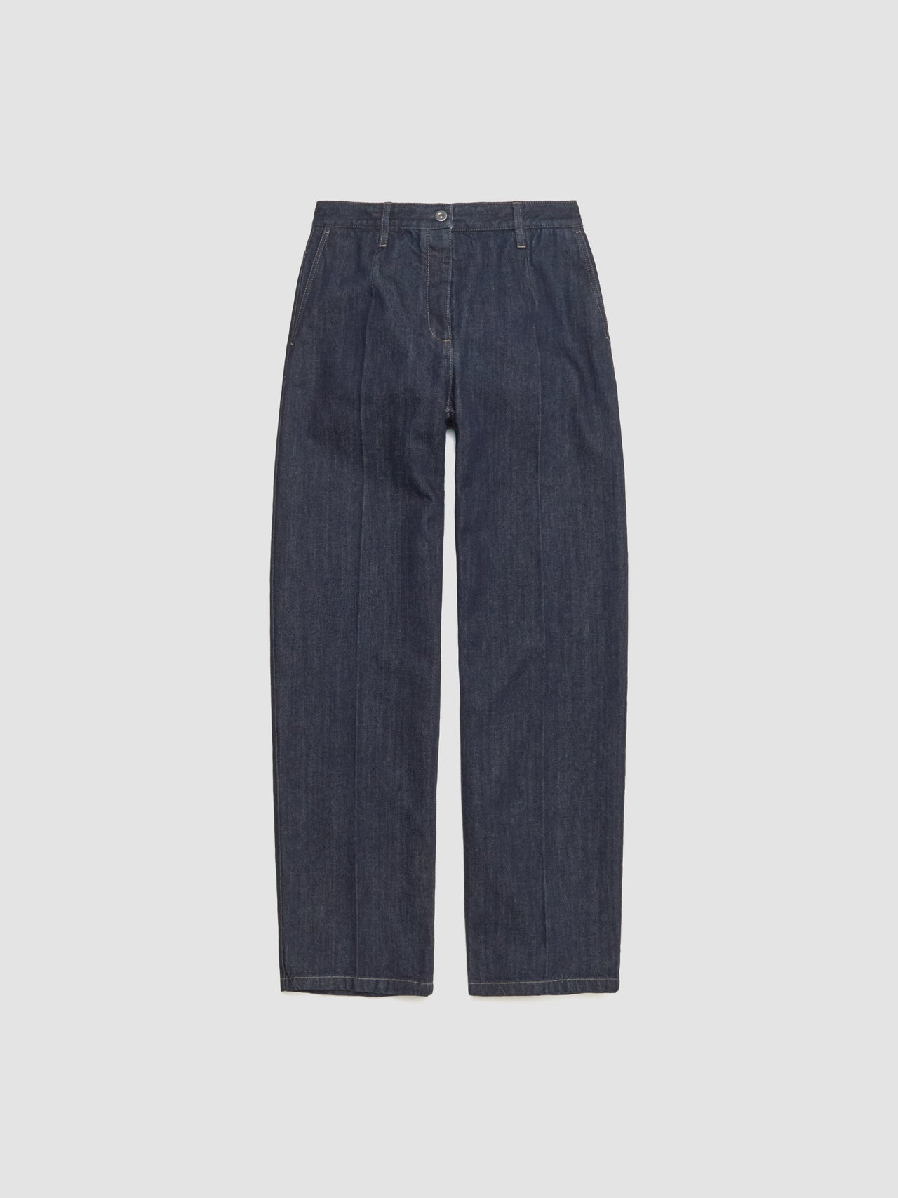 Womens Denim Trousers in Magnet