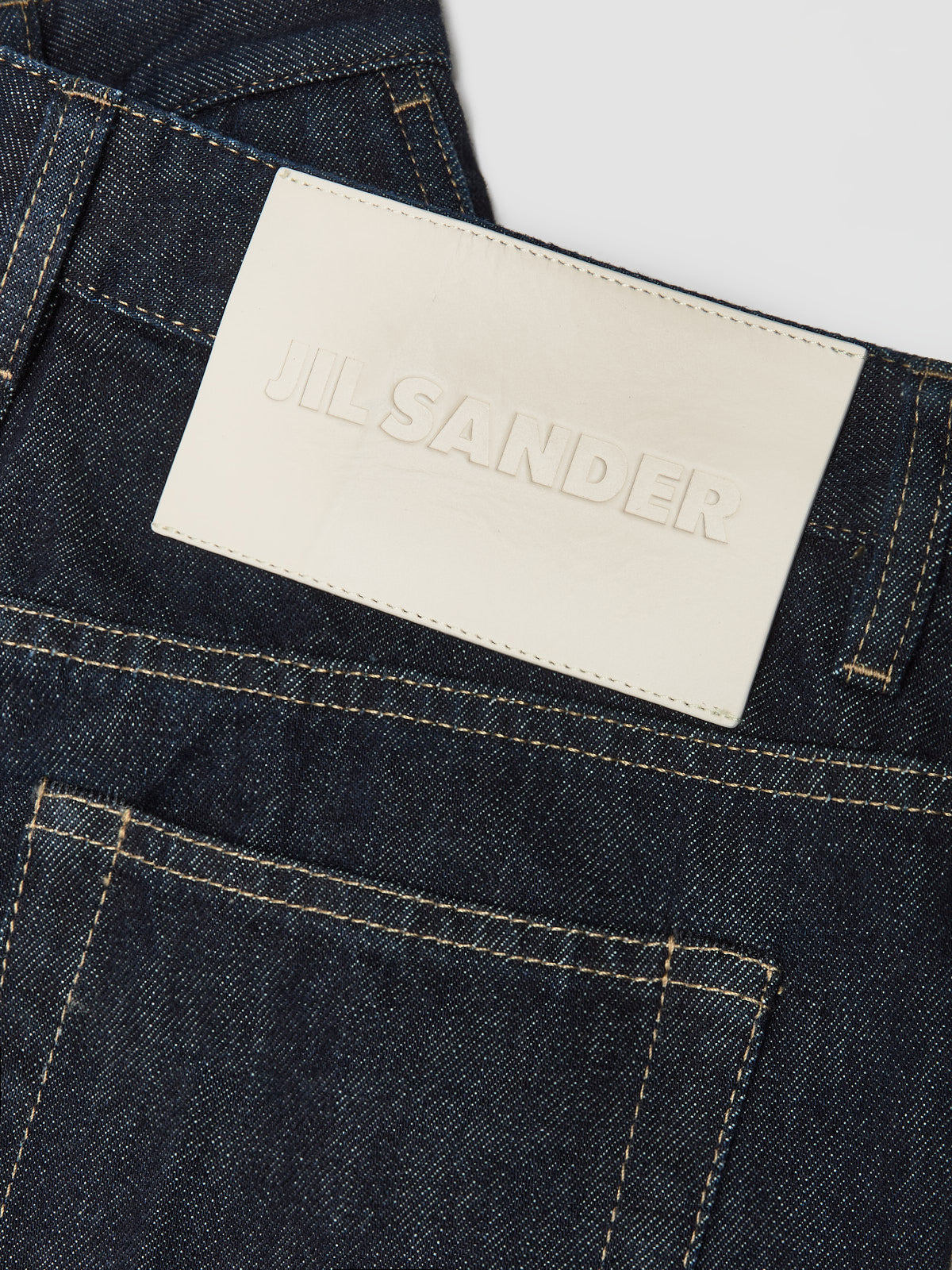 Womens Denim Trousers in Magnet