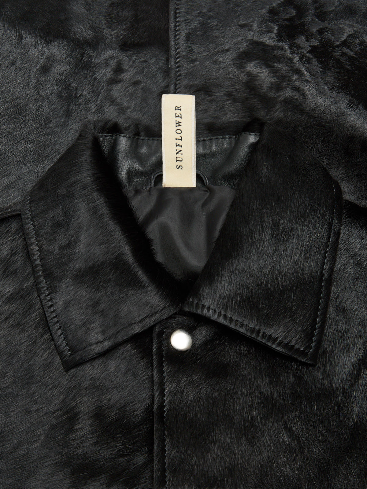 Coach Cow Hide Jacket in Black