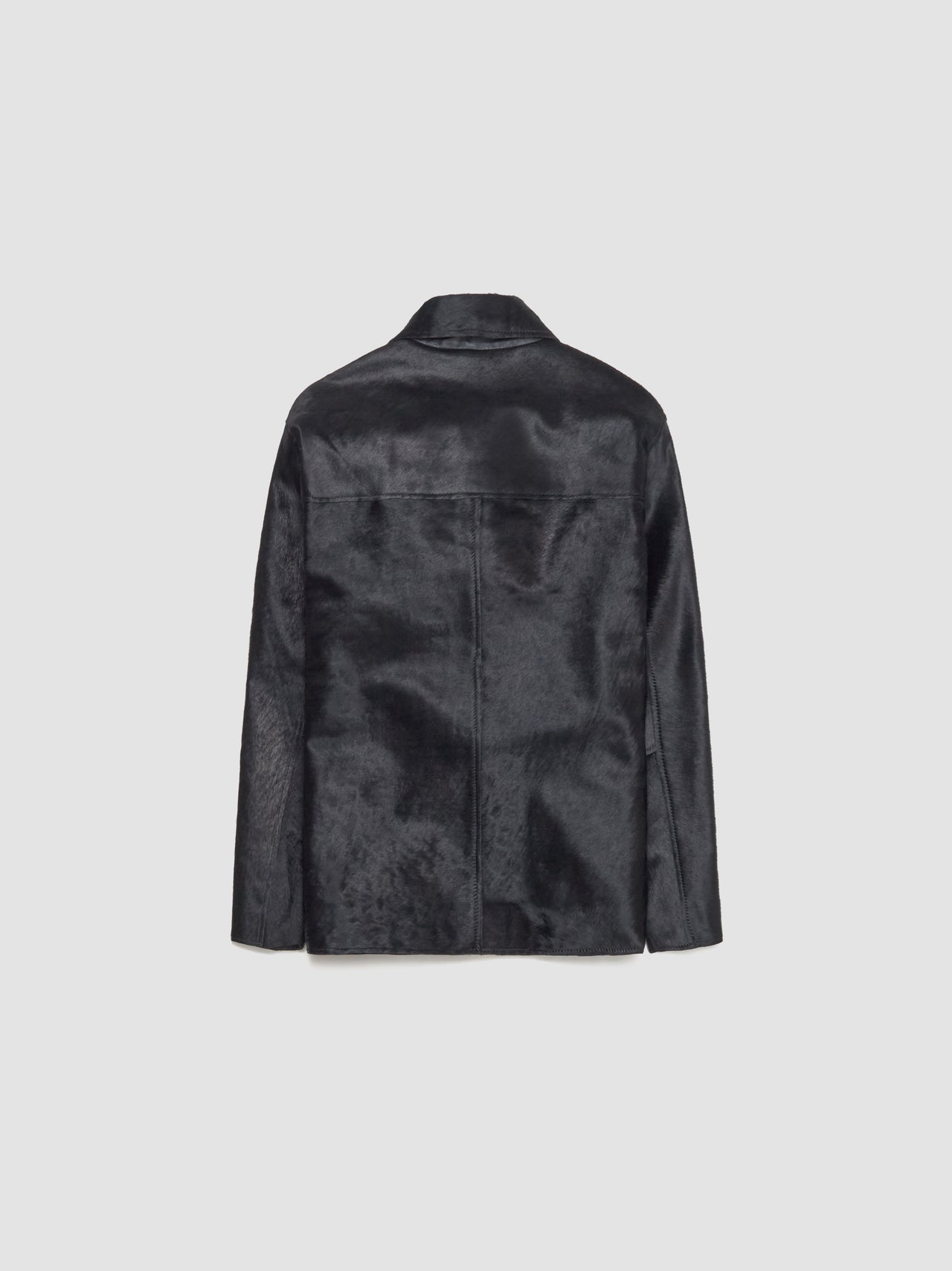 Coach Cow Hide Jacket in Black