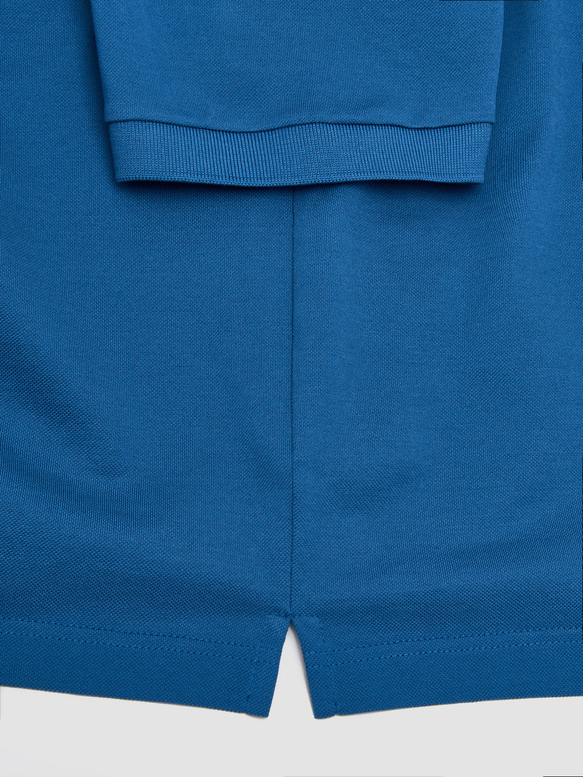 Piqué Polo Shirt in Baby Blue