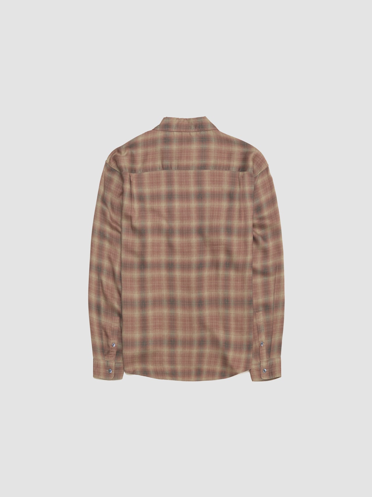 Matthew Plaid Shirt in Brick