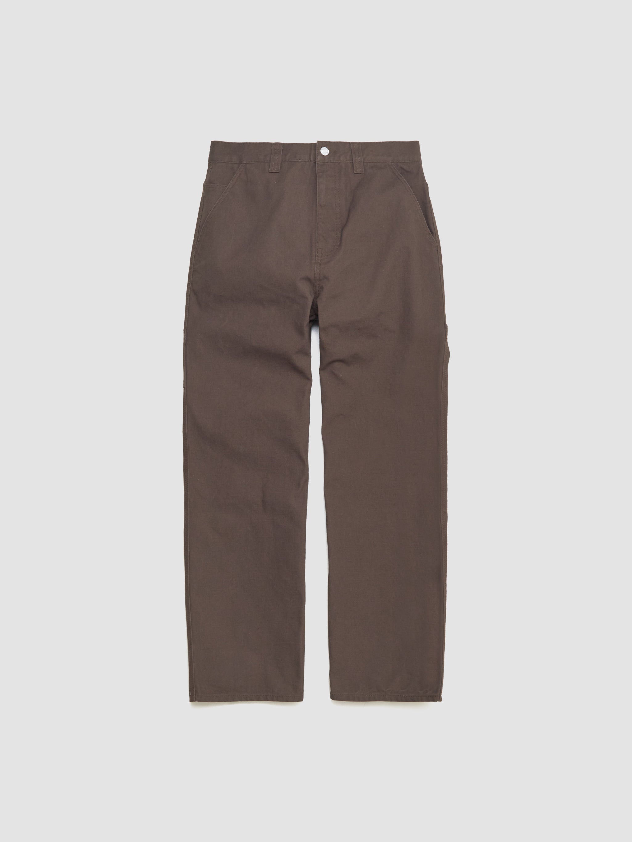 Carpenter Canvas Pants in Brown