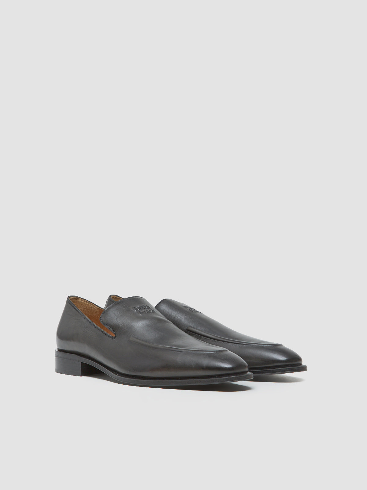 Leather Loafers in Black