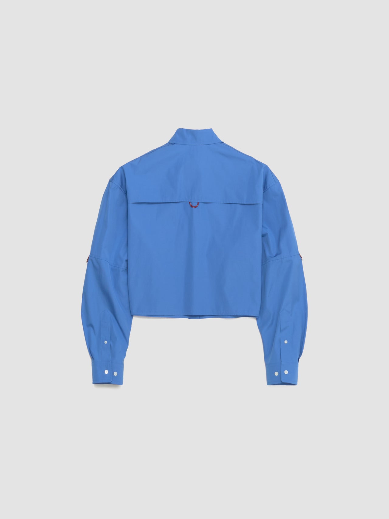 Poplin Shirt in Lavender Blue